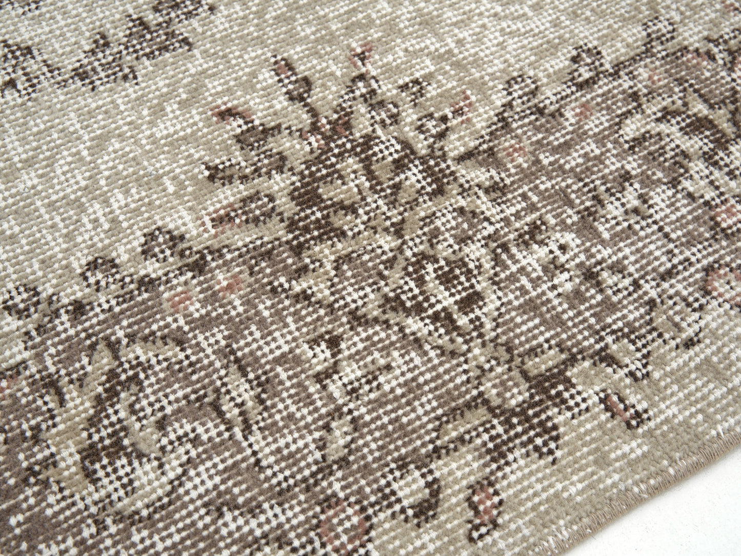 Handmade Area Rug, Turkish Vintage Rug, Oushak Faded Rug, Neutral Unique Rug, Scandinavian Rug, Turkish Carpet, Rug 4x7, Turkey Rug, 12093