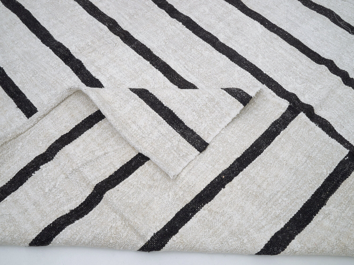 Turkish Kilim, Vintage Kilim, Area Kilim Rug, Handmade Kilim Rug, White Hemp Kilim Rug, Large Rug, Oversize Rug, Kilim Rug 9x12, 12276