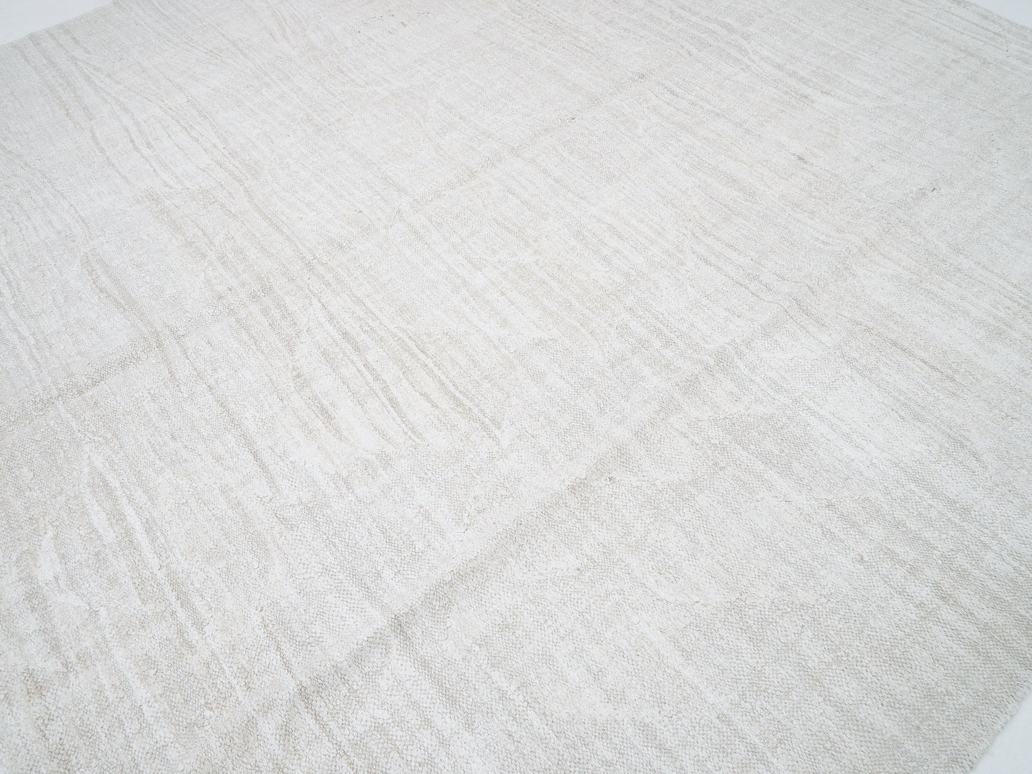 Area Kilim Rug, Handmade Kilim Rug, Turkish Kilim, Vintage Kilim Rug, Oversize Rug, Large Rug, White Hemp Rug, Kilim Rug 9x11, 12278