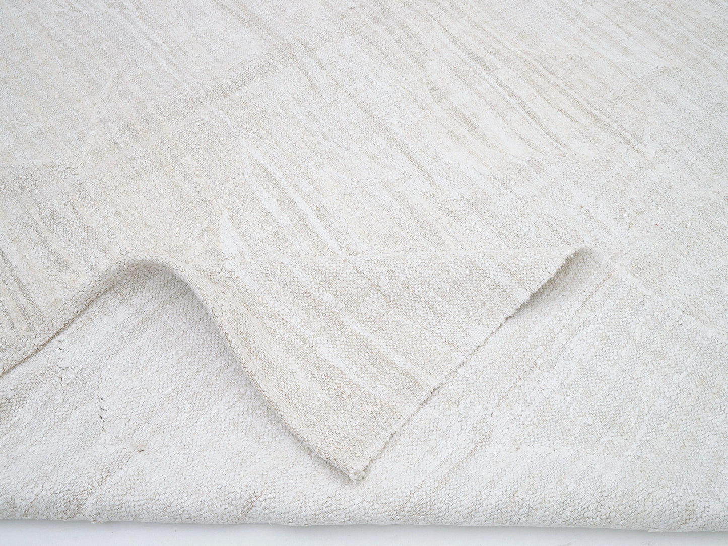 Area Kilim Rug, Handmade Kilim Rug, Turkish Kilim, Vintage Kilim Rug, Oversize Rug, Large Rug, White Hemp Rug, Kilim Rug 9x11, 12278