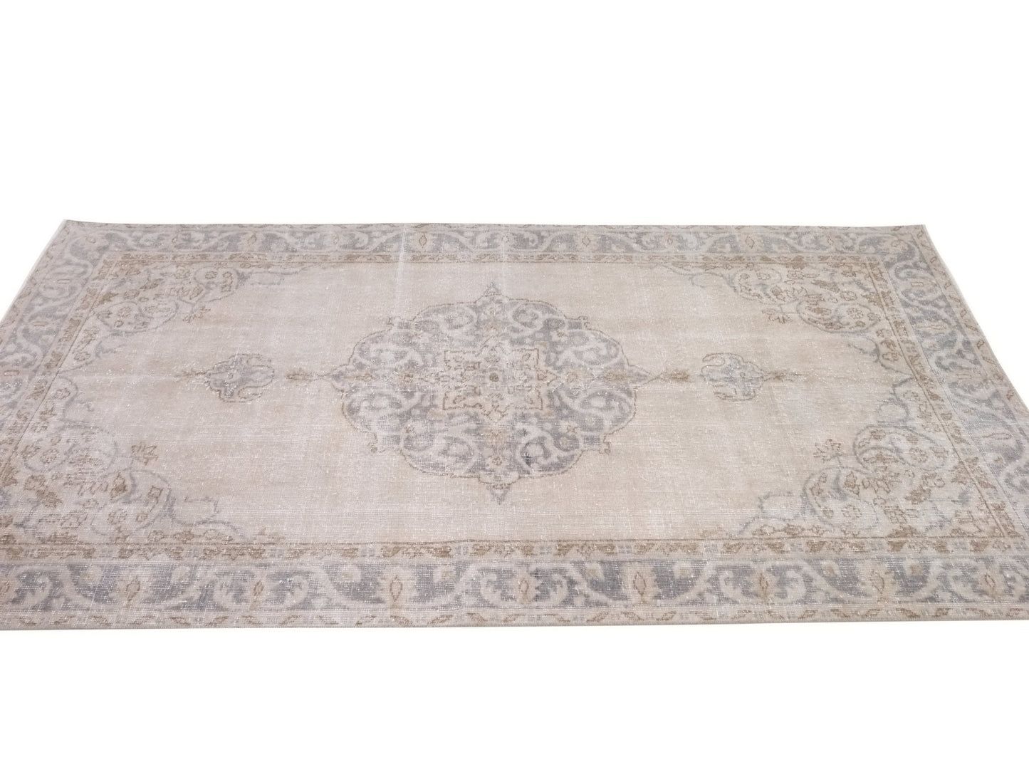 Vintage Rug, 5x8 Rug, Turkish rug 5x8, Eclectic rug, Bedroom rug, Boho rug, Area rug, Wool rug, One of a kind rug, Oushak Carpet Rug, 10286