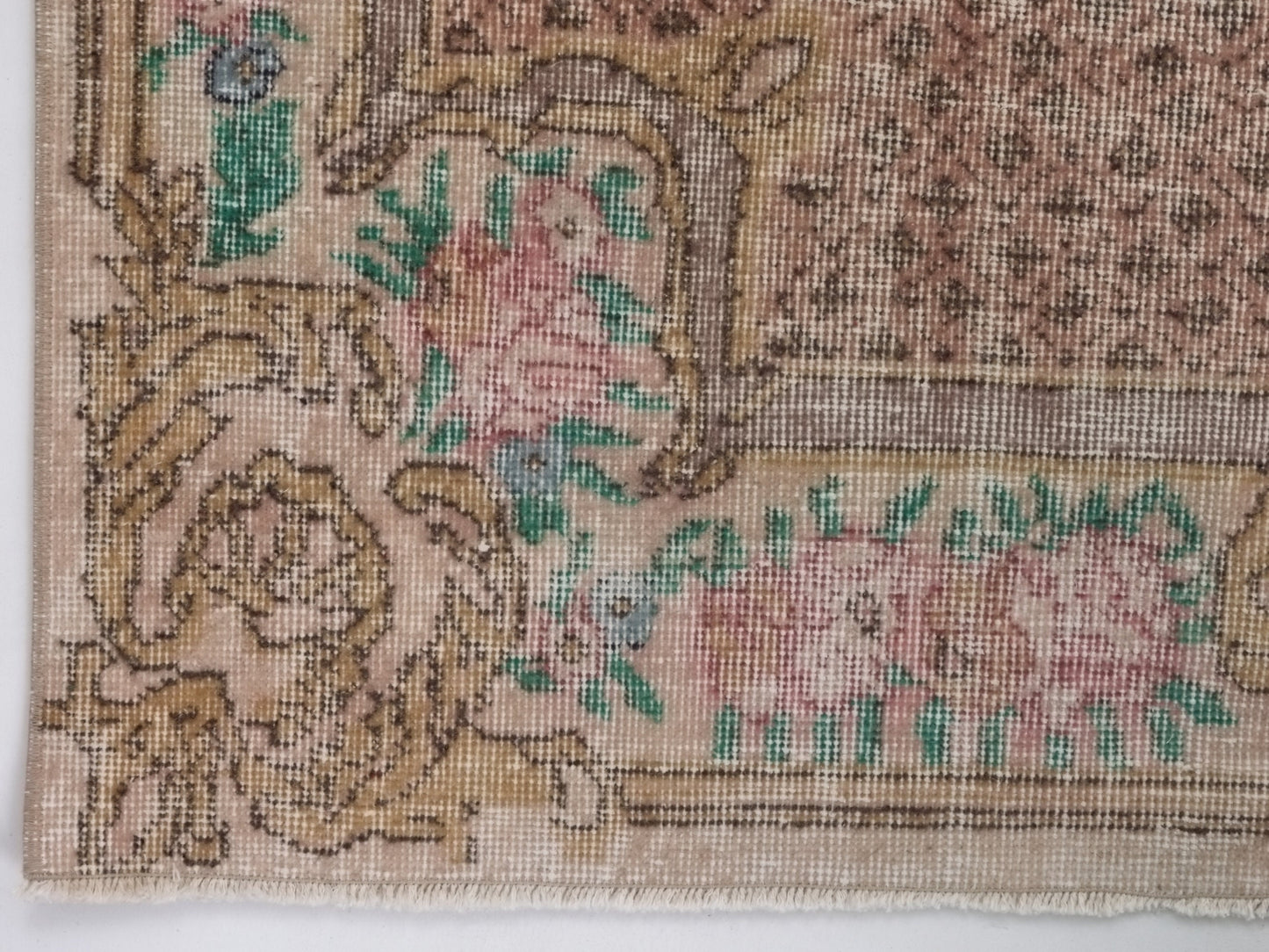 5x8 Rug, Retro Turkish Rug, Oushak Rug Medallion, Boho Vintage Rug, Area rug, Carpet rug, Unique Bedroom rug, Etsy rug, Nursery rug, 10276