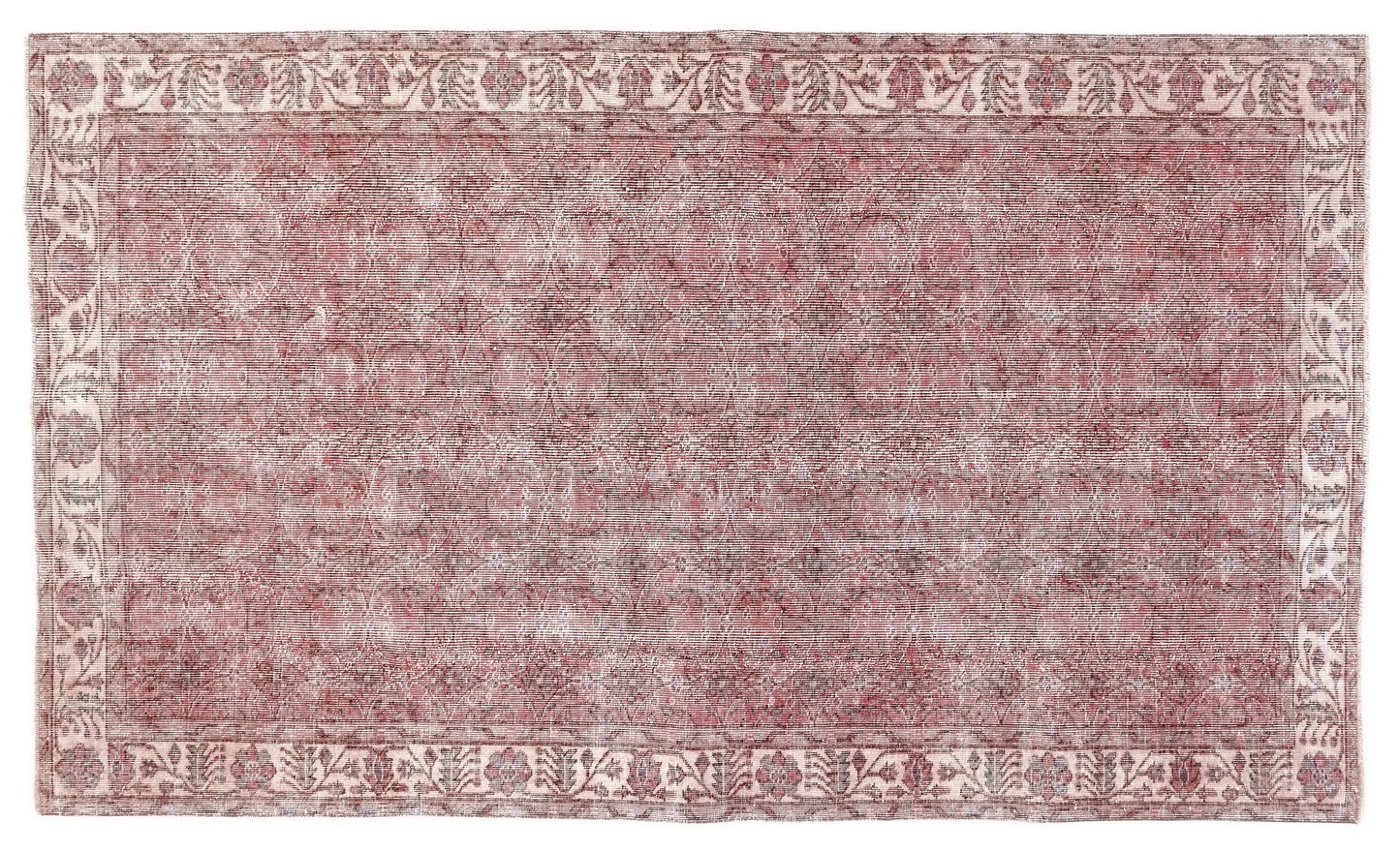 Turkish Rug, Oushak Rug, Vintage Carpet, Floral rug, Oriental rug, Ottoman rug, Vintage rug 5x8, Turkish Carpet, Handmade rug, Boho, 10289