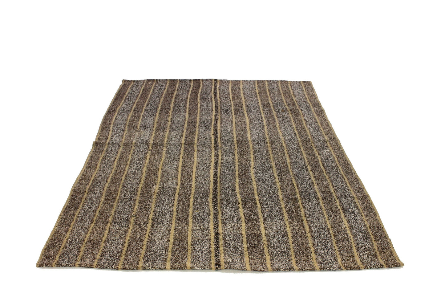Vintage Turkish Kilim Rug, Gray Area Rug, Handmade Goat Hair Rug, Kilim Rug 5x7, Bedroom Rug, Old Rug, Unique Rug, Eclectic Rug, 3679