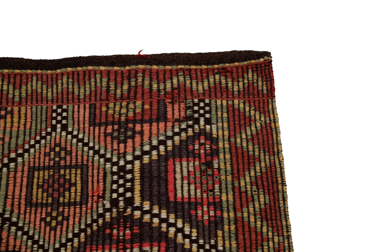 Turkish Kilim Rug, Vintage Kilim Rug, Turkish Rug, Area Rug, Handmade Rug, Entryway Rug, Wool Rug, Old Oriental Rug, Kilim Rug 5x10, 2986