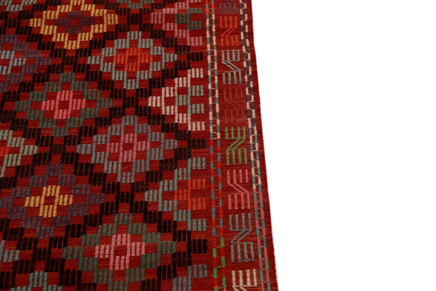 Geometric Kilim Rug, Persian Kilim Rug, Turkey Rug 6x9, Old Rug, Area Kilim Rug, Handmade Kilim, Ethnic Rug, Oriental Rug, Vintage Rug, 2877