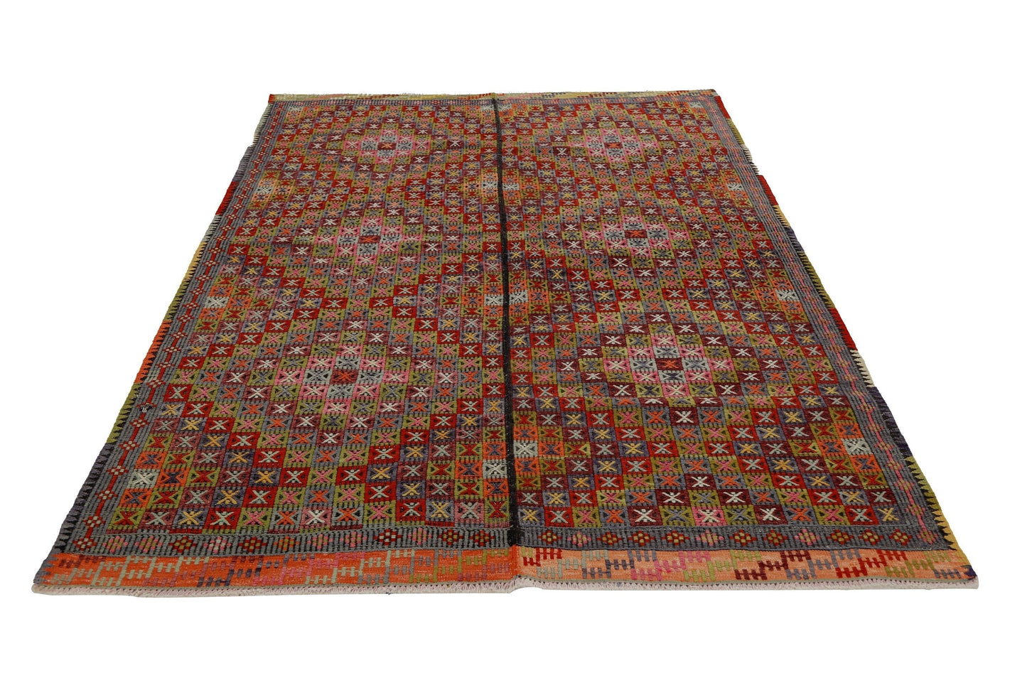 Rug Kilim 5X8, Vintage Kilim Rug, Turkish Handmade Kilim Rug, Bohemian Rug, Bedroom Rug, Area Kilim Rug, Turkish Kilim, Kilim Rug, 3250