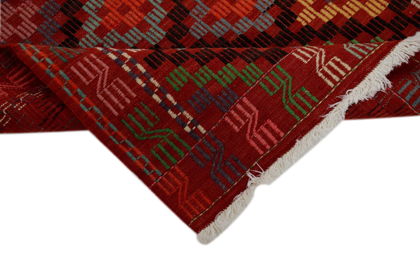 Geometric Kilim Rug, Persian Kilim Rug, Turkey Rug 6x9, Old Rug, Area Kilim Rug, Handmade Kilim, Ethnic Rug, Oriental Rug, Vintage Rug, 2877