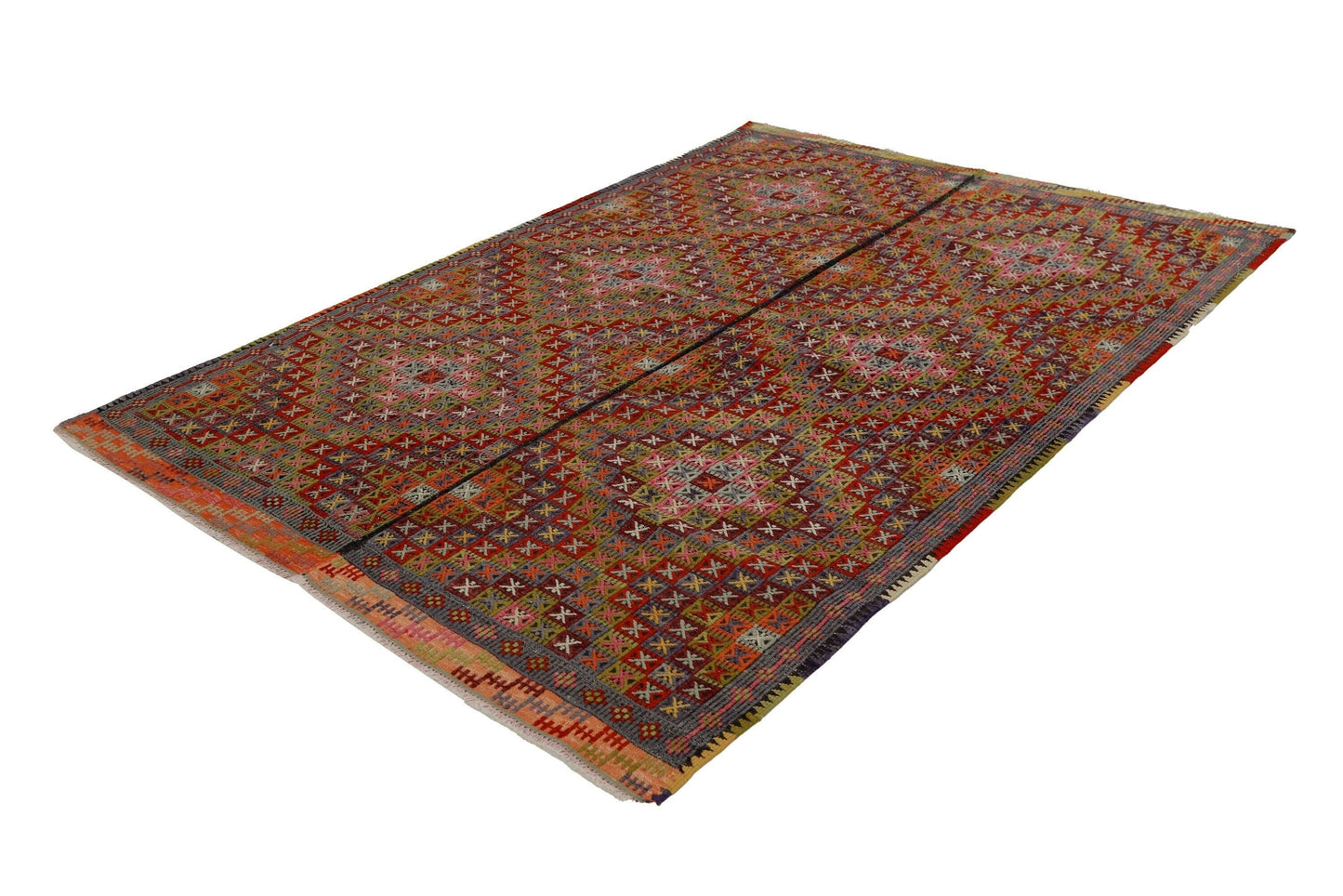 Rug Kilim 5X8, Vintage Kilim Rug, Turkish Handmade Kilim Rug, Bohemian Rug, Bedroom Rug, Area Kilim Rug, Turkish Kilim, Kilim Rug, 3250