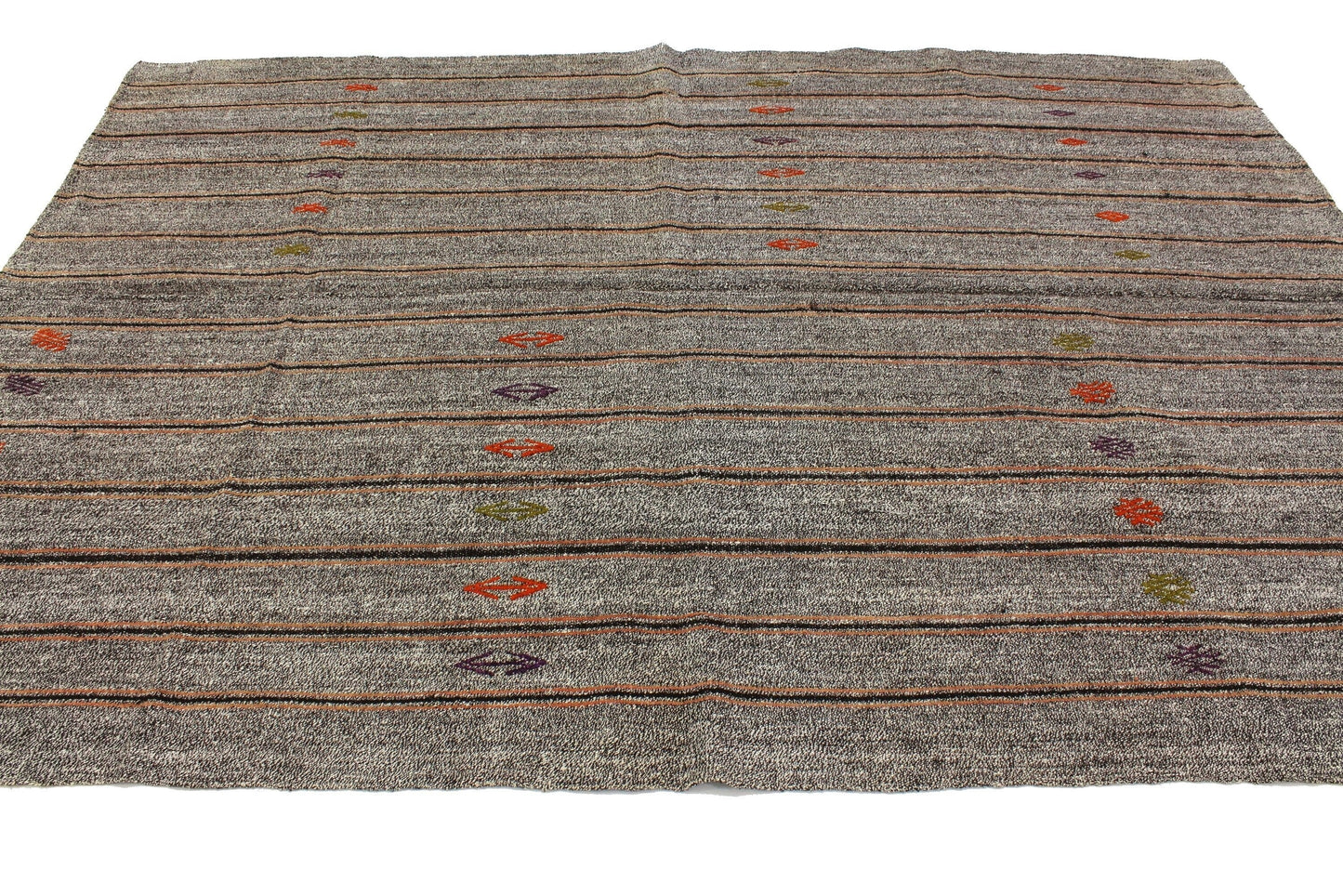 Turkish Kilim 6x8, Handmade Kilim Rug, Vintage Kilim Rug, Primitive Rug, Living Room Rug, Rug Kilim, Anatolia Rug, Goat Hair Rug, 1955