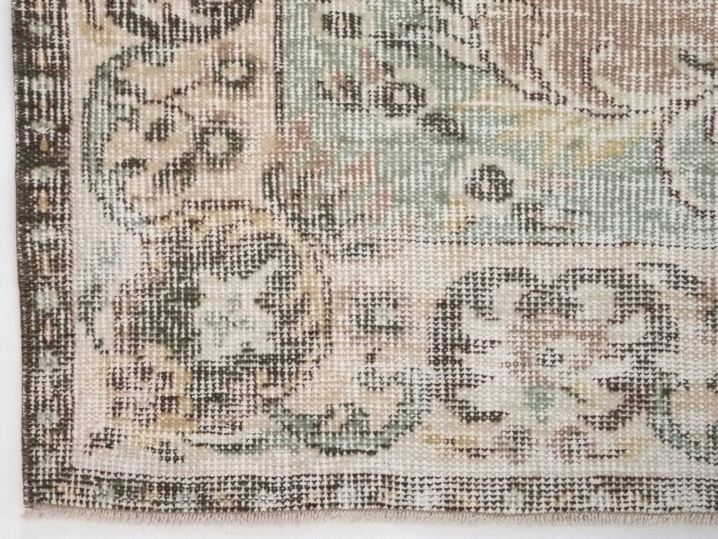 Faded Rug, Area rug 5x8, Oushak Rug, Turkish Rug, Vintage Rug, Carpet rug, Nursery rug, Office rug, Unique rug, Bohemian rug, Rug, 10263