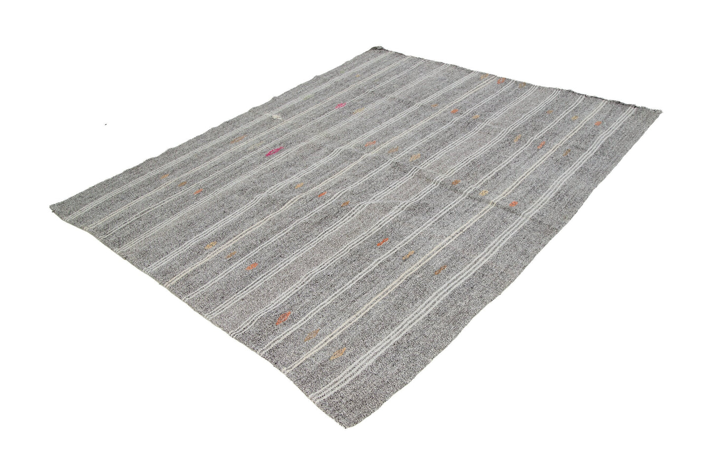 Scandinavian Kilim Rug, Turkish Kilim, Vintage Kilim, Area Kilim Rug, Living Room Rug, Handmade Flat Weave Kilim Rug, Kilim Rug 7x8, 11236