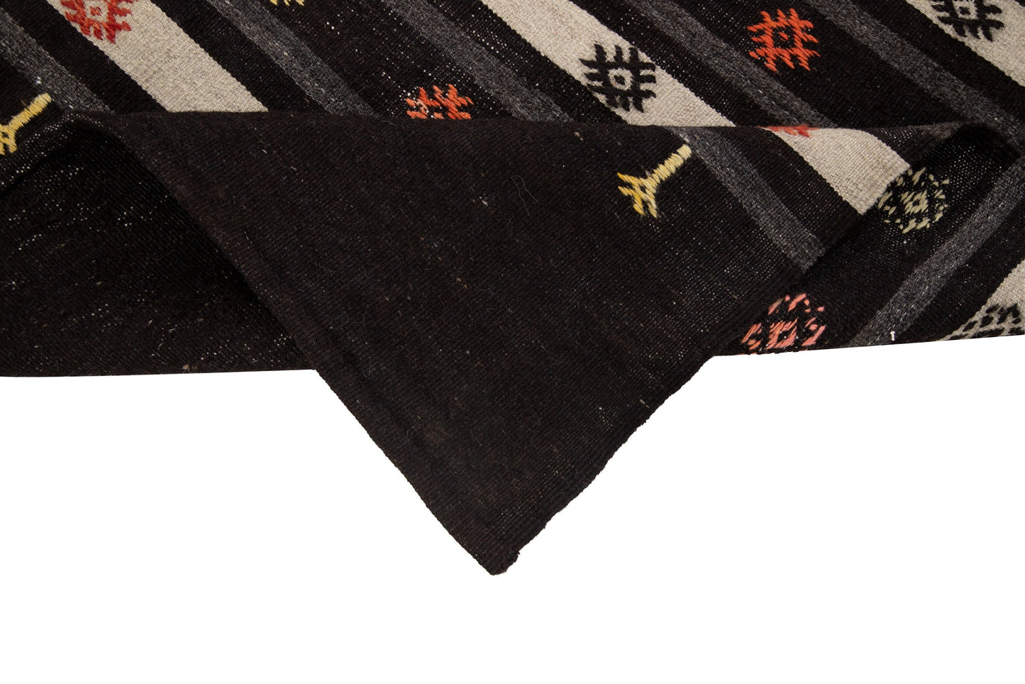 Narrow Organic Wool Kilim rug, 6x10 Handmade Brown Vintage Rug Kilim, Turkish Kilim rug ,Primitive Entryway Rug ,7601