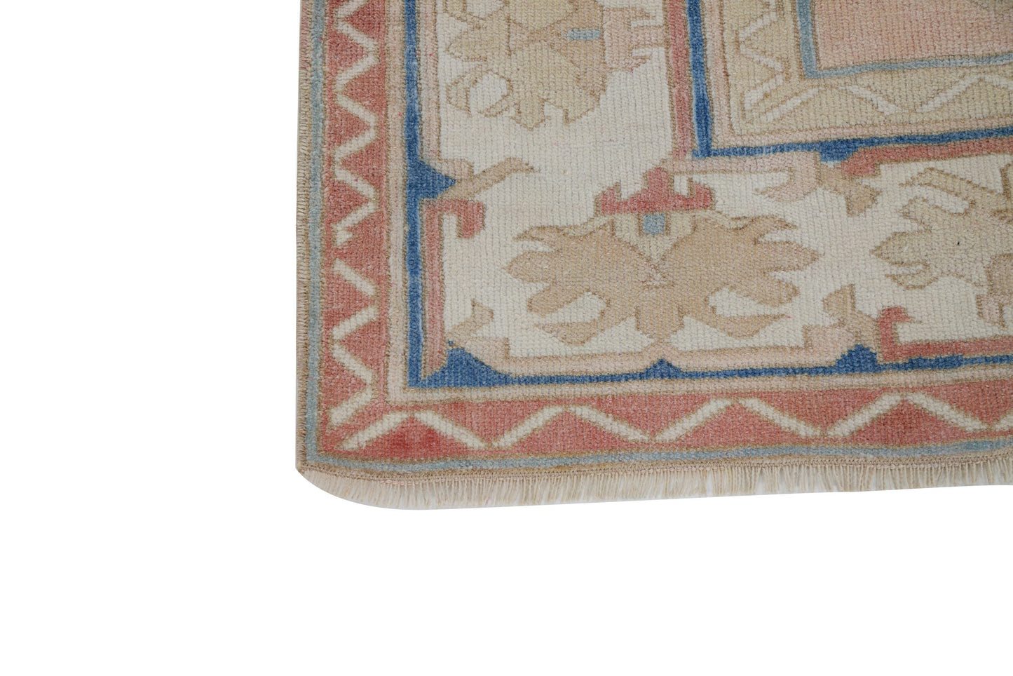 5x8 Rug,Turkish Rug 5x8, Pink rug ,Vintage Rug, Faded rug, Oushak Rug, Handmade Rug, Area Rug, Wool rug, Living Room Rug,Primitive rug,7283