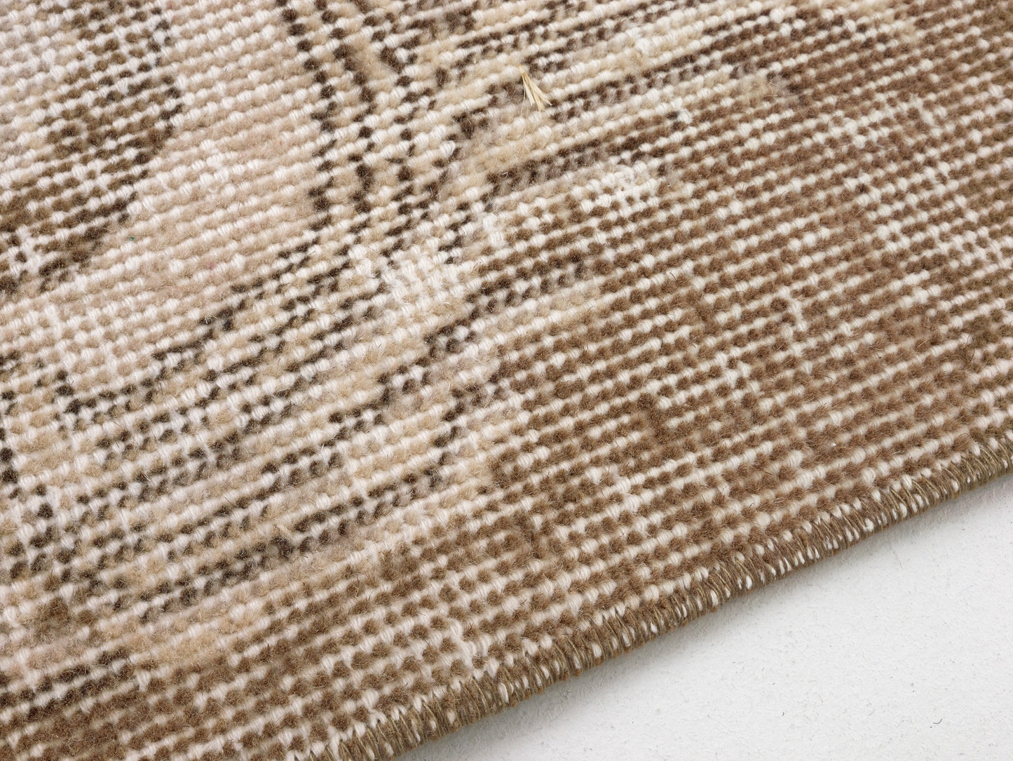 Turkish Oushak Handmade Rug, Vintage Unique Rug, Area Faded Rug, Neutral Muted Rug, Living Room Rug, Carpet Rug, Turkey Rug, Rug 7x11, 10386