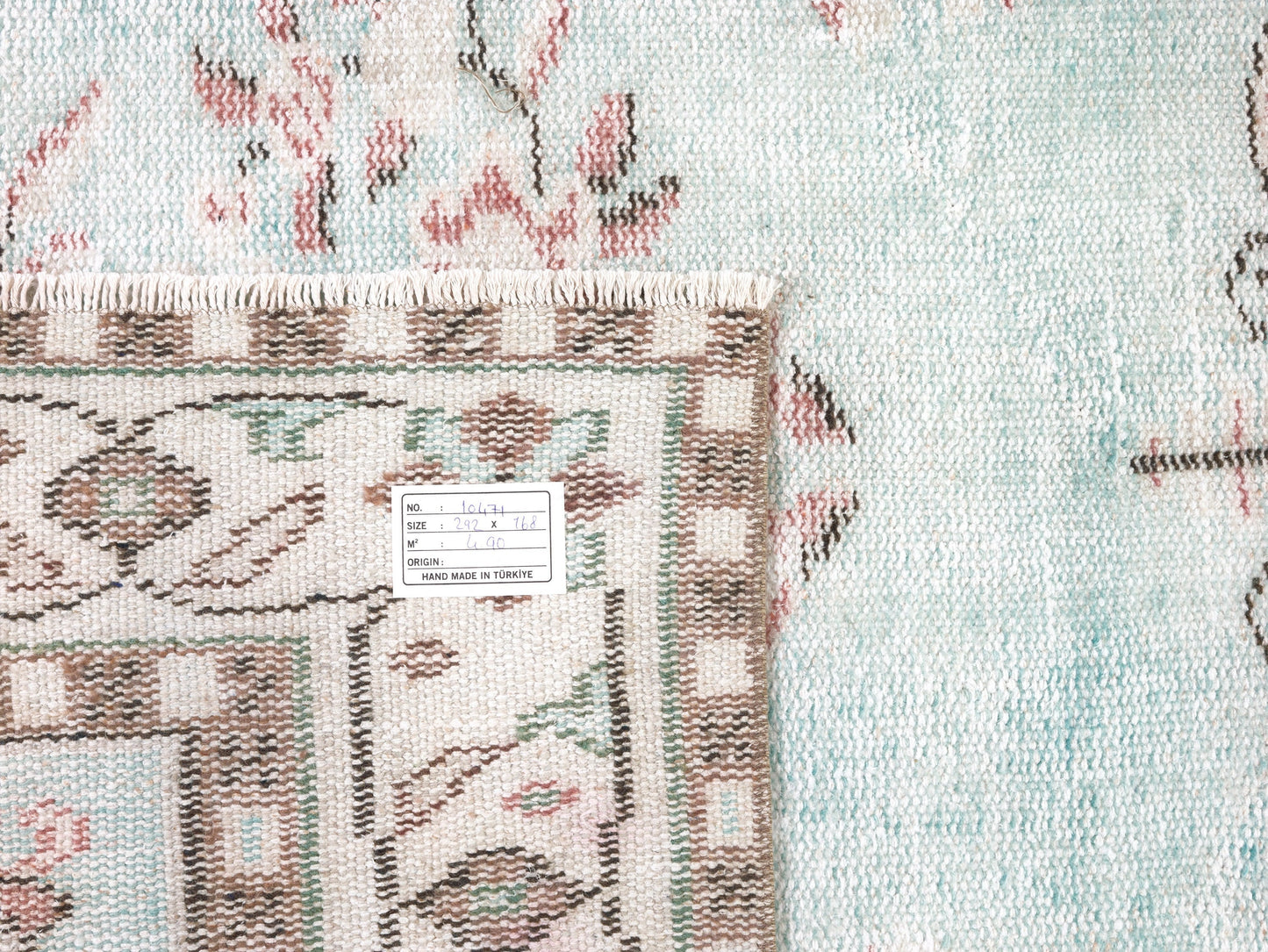 Turkish Rug, Vintage Rug, Handmade Rug, Area Rug, Oushak Rug, Neutral Rug, Floor Rug, Carpet Rug, Turkey Rug, Rug 6x9, Turkish Carpet, 10471