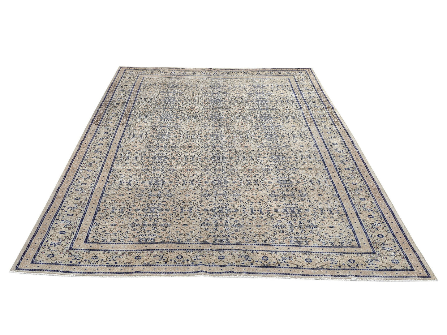 Turkish Rug, Oushak Rug, Vintage Rug, Handmade Rug, Area Rug, Primitive Rug, Carpet Rug, Living Room Rug, Vintage Carpet, Rug 6x10,