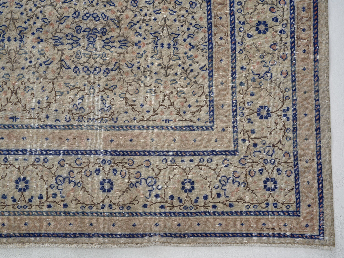 Turkish Rug, Oushak Rug, Vintage Rug, Handmade Rug, Area Rug, Primitive Rug, Carpet Rug, Living Room Rug, Vintage Carpet, Rug 6x10,