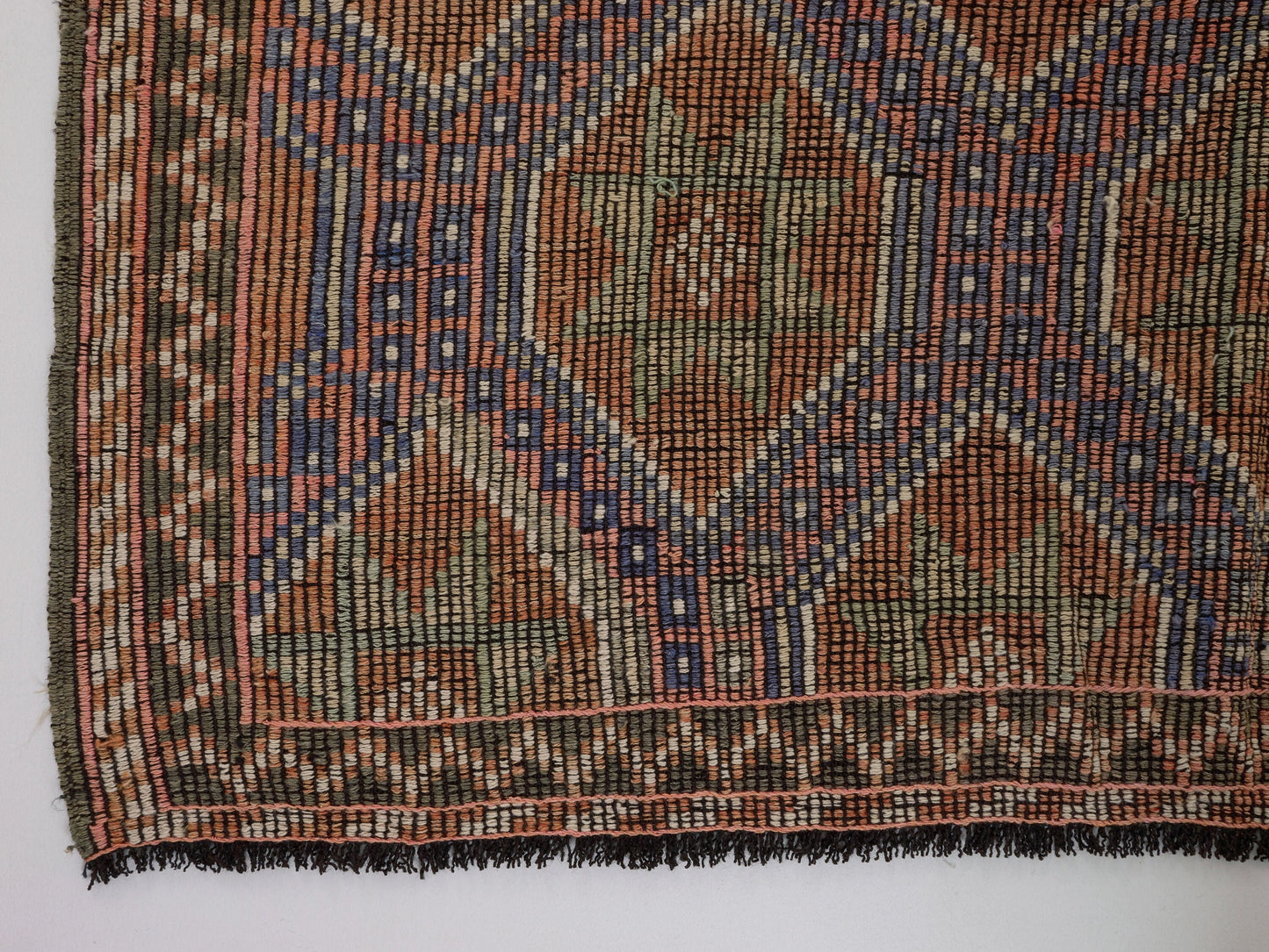 Kilim Rug 6x9, Turkish Bohemian Kilim Rug, Vintage Eclectic Kilim Rug,Handmade Anatolia Kilim Rug,Bedroom Rug, Flat Weave Antique Rug, 10519
