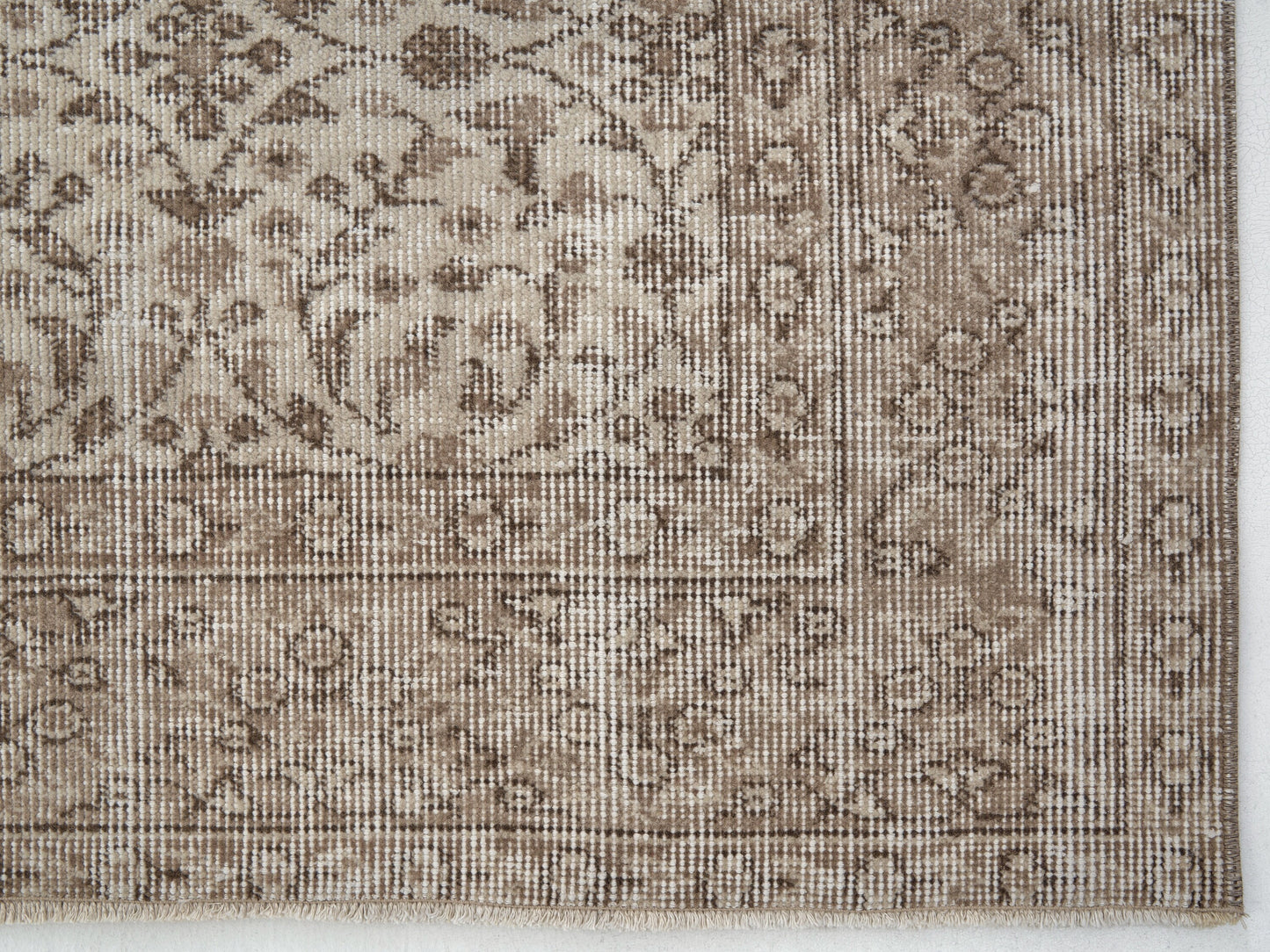 Turkish Oushak Rug, Vintage Handmade Faded Rug, Neutral Area Muted Rug, Living Room Rug, Carpet Rug, Rug 5x8, Turkish Carpet, 11478