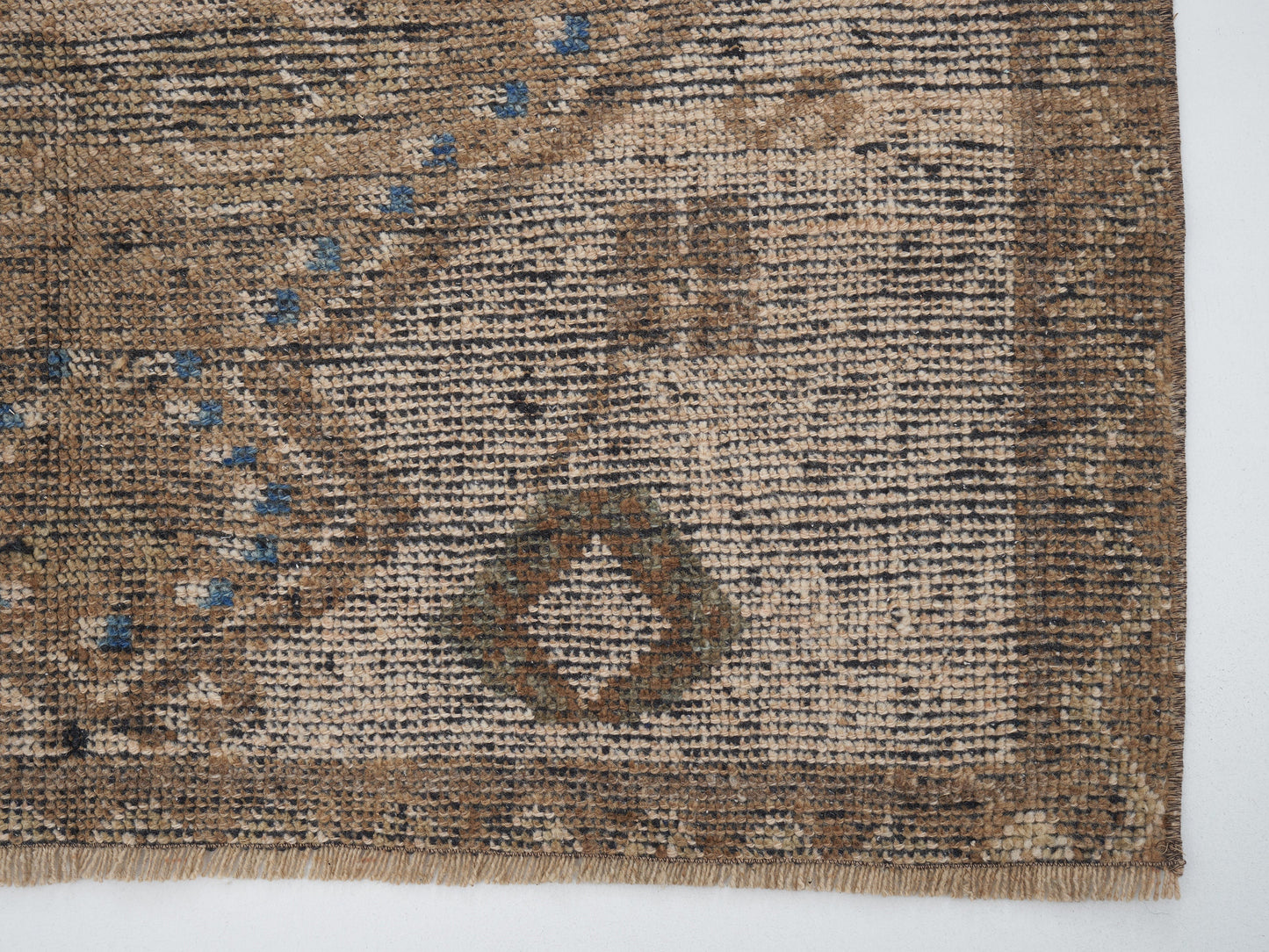 Turkish Oushak Runner, Vintage Runner, Handmade Runner Rug, Carpet Runner, Floor Runner Rug, Hallway Runner, Runner Rug 4x11, 9500