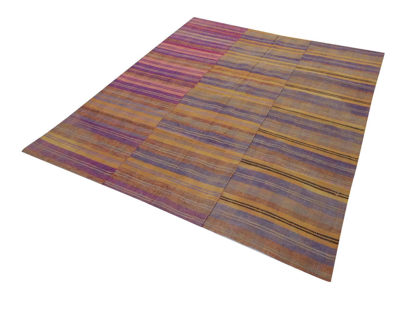 Kilim Rug 6x7, Vintage Kilim, Turkish Kilim, Handmade Traditional Square Kilim Rug, Rug Kilim, Living Room Rug, Area Kilim Rug, 11133