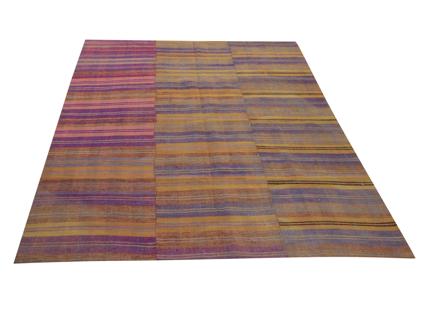 Kilim Rug 6x7, Vintage Kilim, Turkish Kilim, Handmade Traditional Square Kilim Rug, Rug Kilim, Living Room Rug, Area Kilim Rug, 11133