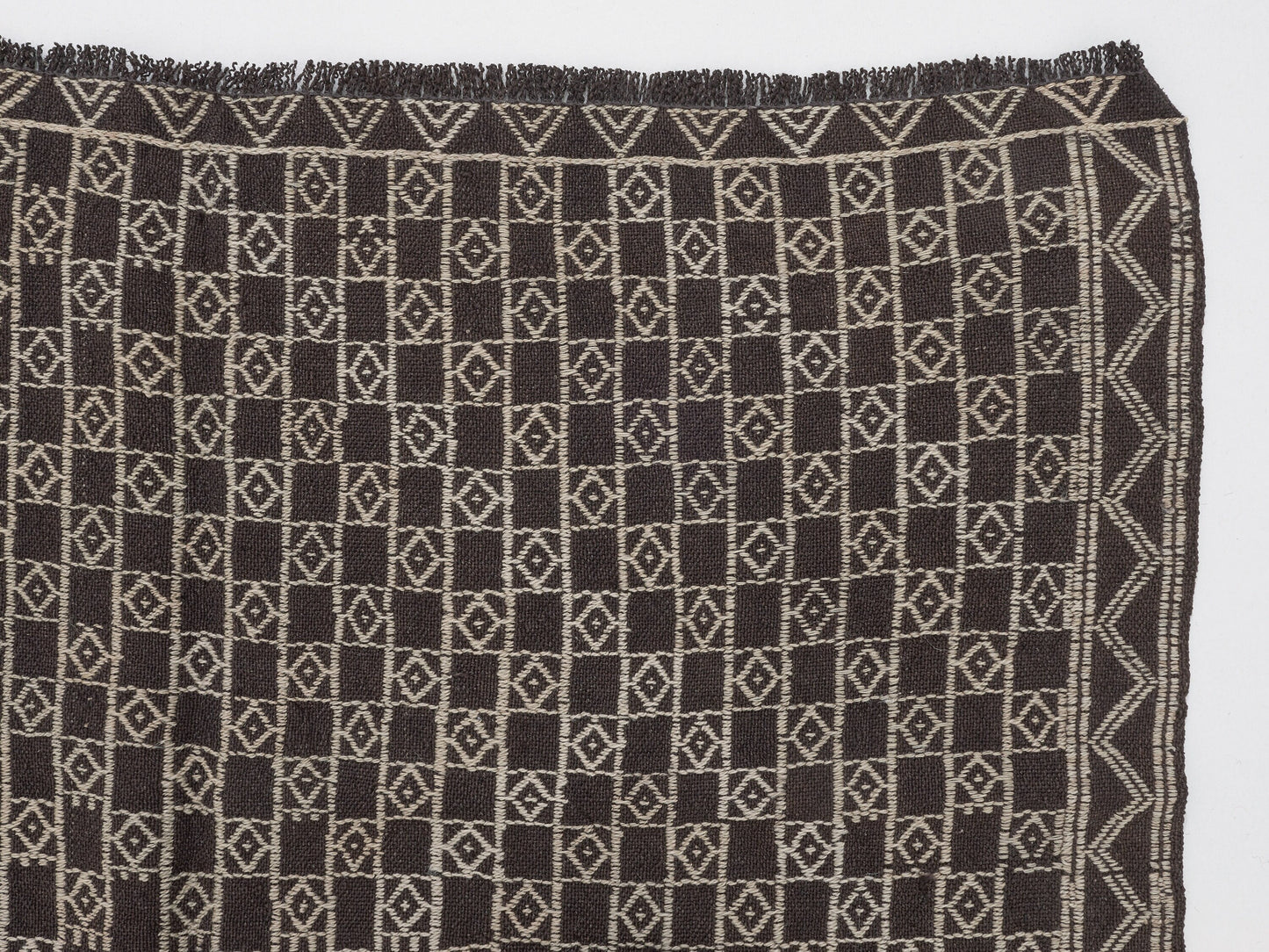 Primitive Kilim Rug, Turkish Kilim, Vintage Rustic Kilim Rug, Handmade Area Unique Kilim Rug, Turkish Kilim Rug, Kilim Rug 4x8, 11175