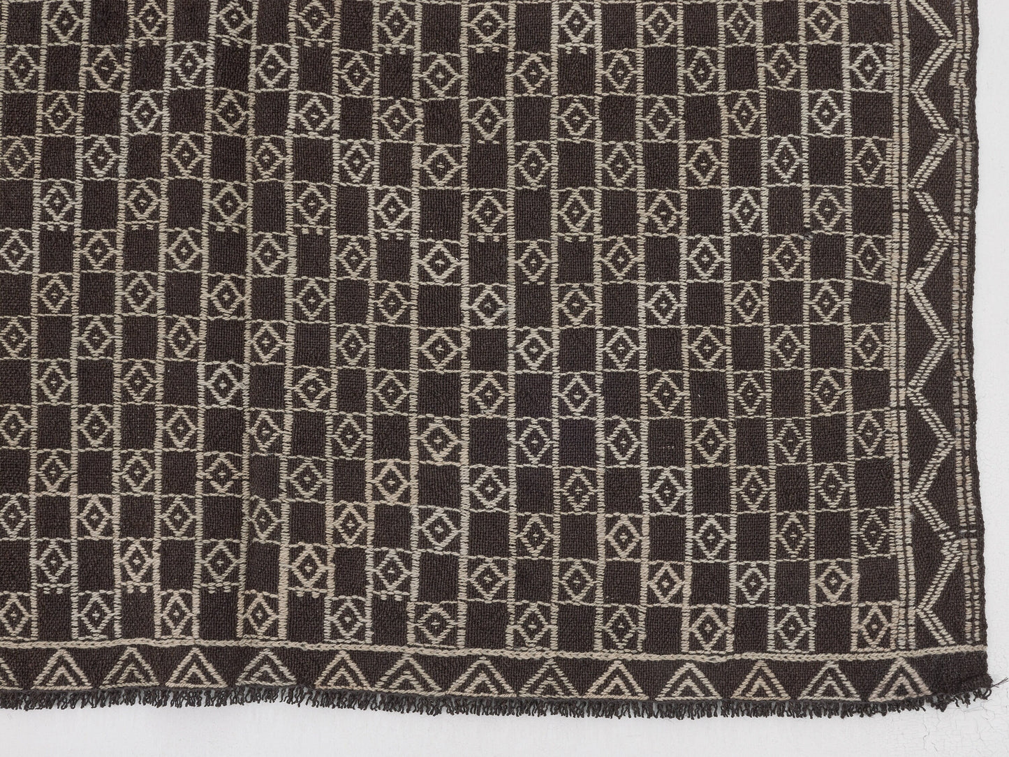 Primitive Kilim Rug, Turkish Kilim, Vintage Rustic Kilim Rug, Handmade Area Unique Kilim Rug, Turkish Kilim Rug, Kilim Rug 4x8, 11175