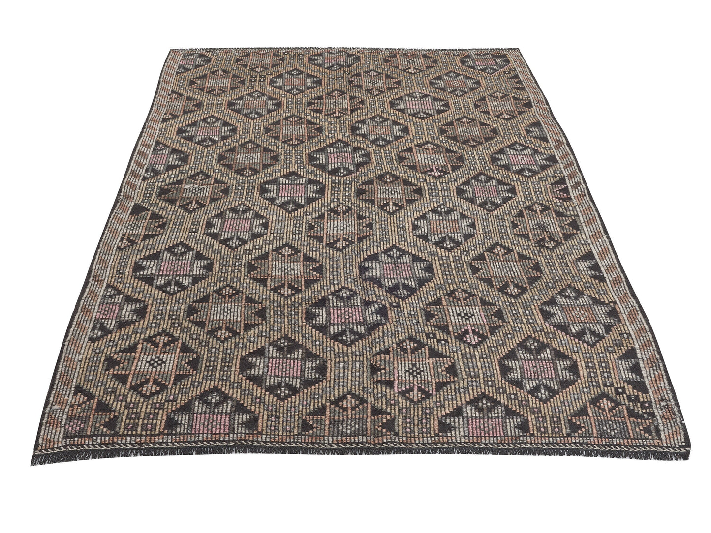 Kilim Rug 5x8, Vintage Kilim, Turkish Kilim, Rug Kilim, Handmade Area Eclectic Kilim Rug, Bohemian Kilim Rug, Living Room Rug, 11174