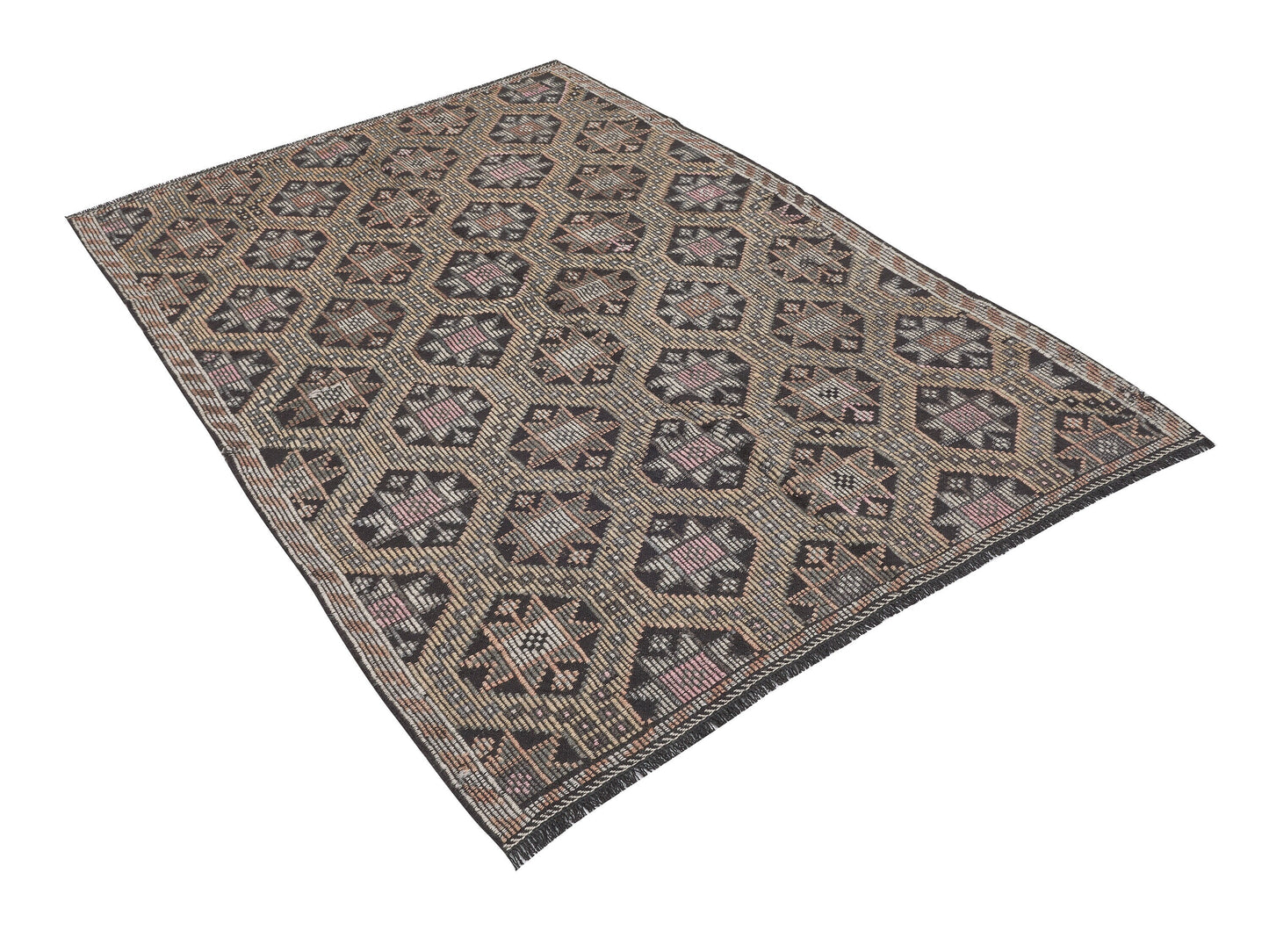 Kilim Rug 5x8, Vintage Kilim, Turkish Kilim, Rug Kilim, Handmade Area Eclectic Kilim Rug, Bohemian Kilim Rug, Living Room Rug, 11174