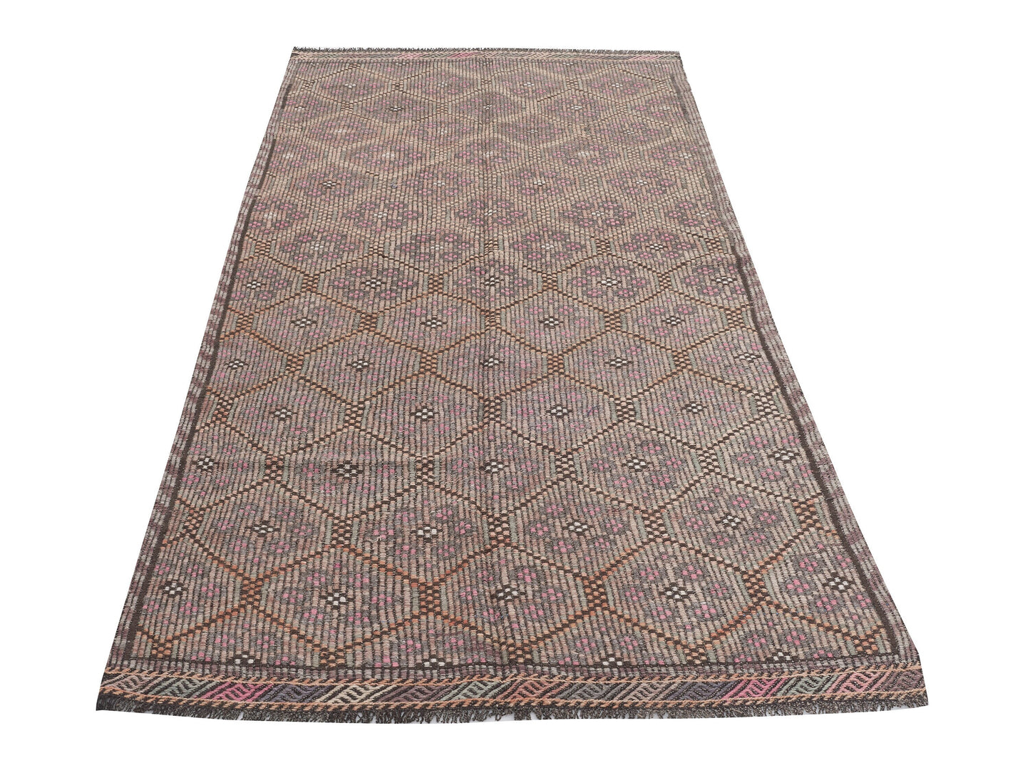 Turkish Kilim, Vintage Kilim, Handmade Unique Eclectic Kilim Rug, Area Bohemian Kilim Rug, Kid Room Rug, Rug Kilim, Kilim Rug 4x8, 11176
