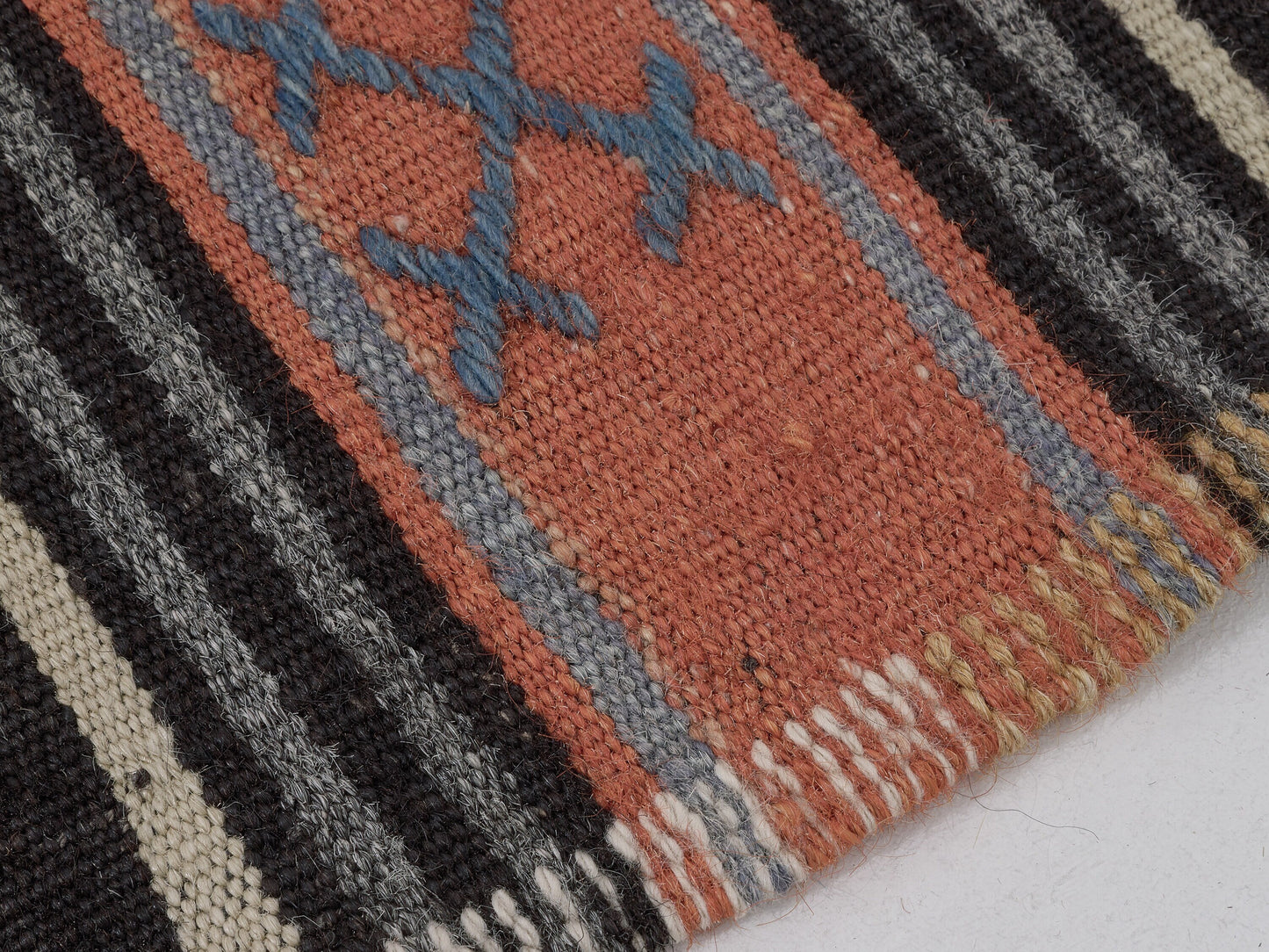 Turkish Kilim, Kilim Rug, Vintage Kilim, Handmade Anatolia Floor Kilim Rug, Area Muted Kilim Rug, Entryway Rug, Kilim Rug 6x11, 11183
