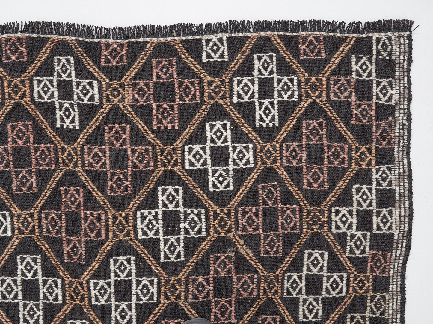 Turkish Kilim, Vintage Kilim, Area Kilim Rug, Handmade Bohemian Faded Kilim Rug, Turkish Kilim Rug, Entryway Rug, Kilim Rug 4x8, 11198