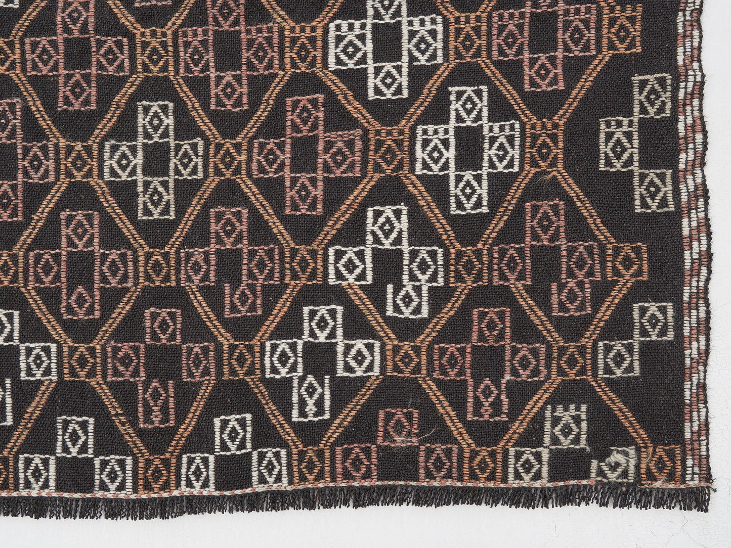 Turkish Kilim, Vintage Kilim, Area Kilim Rug, Handmade Bohemian Faded Kilim Rug, Turkish Kilim Rug, Entryway Rug, Kilim Rug 4x8, 11198