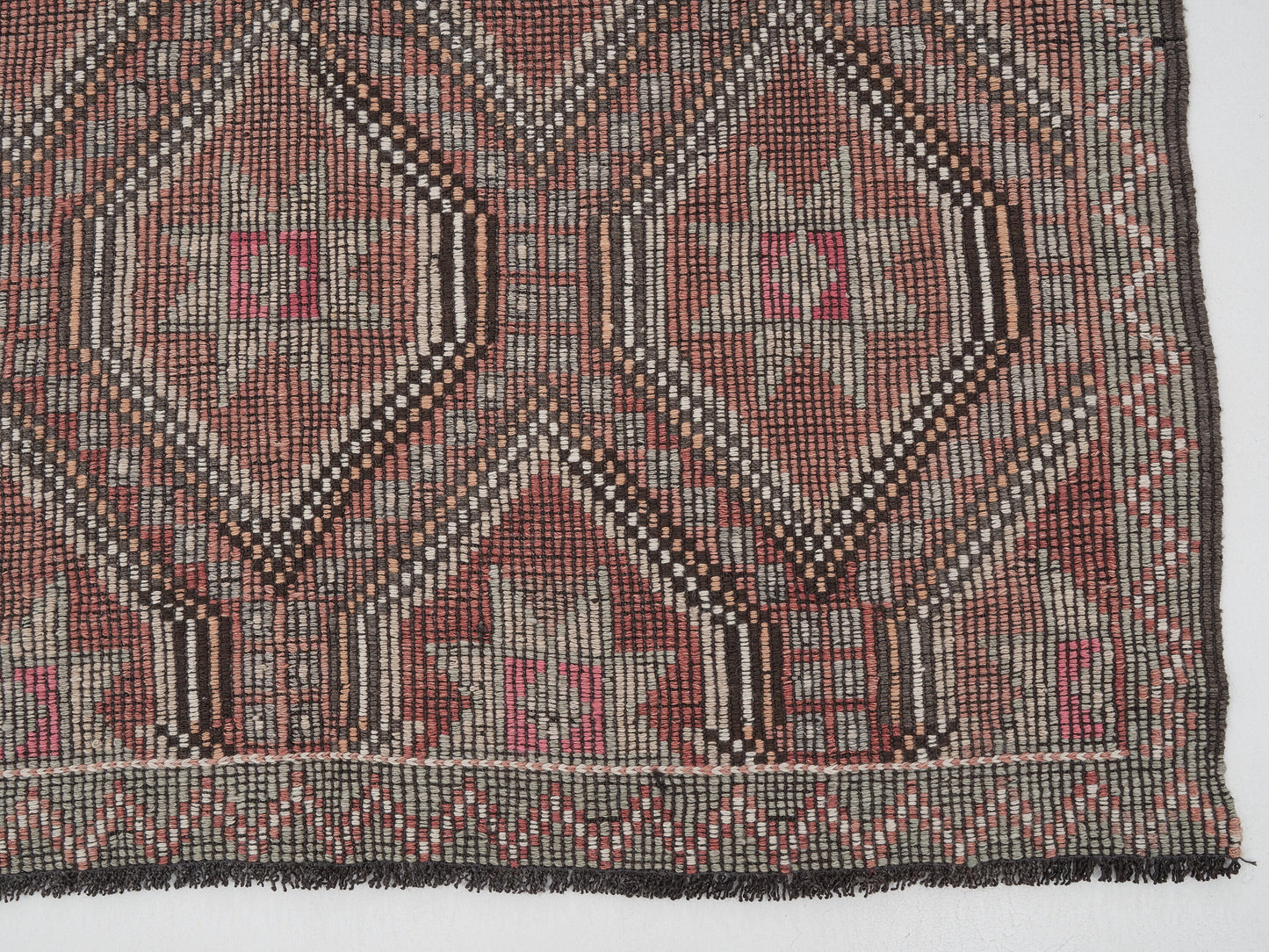 Turkish Kilim, Vintage Kilim, Kilim Rug 5x10, Handmade Unique Muted Kilim Rug, Area Floor Kilim Rug, Turkish Kilim Rug, Office Rug, 11199