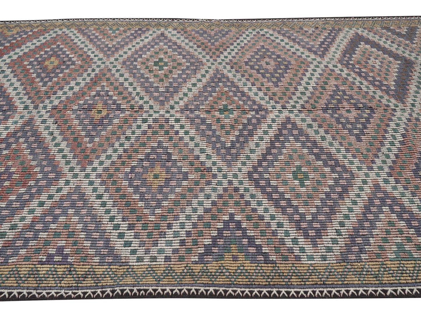 Kilim Rug 7x11, Turkish Kilim, Area Kilim Rug, Vintage Kilim, Handmade Bohemian Muted Kilim Rug, Turkish Kilim Rug, Rug Kilim, 11209