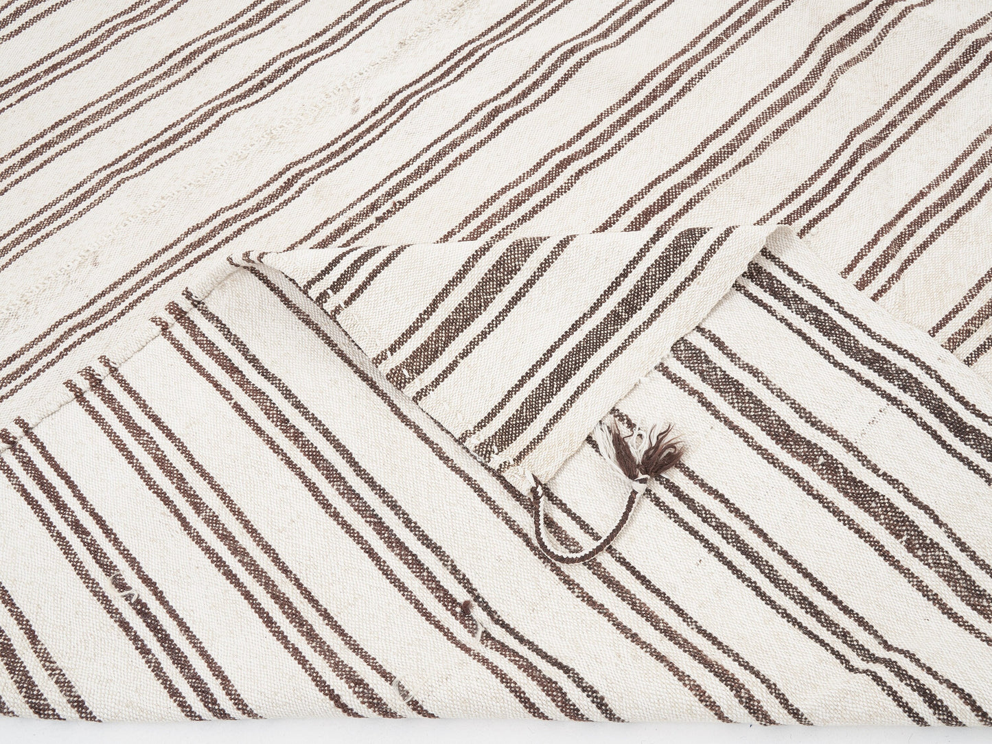 Turkish Kilim, Vintage Kilim, Kilim Rug 8x9, Handmade Flat Weave Striped Kilim Rug, Scandinavian Rug, Turkish Kilim Rug, Rug Kilim, 11237