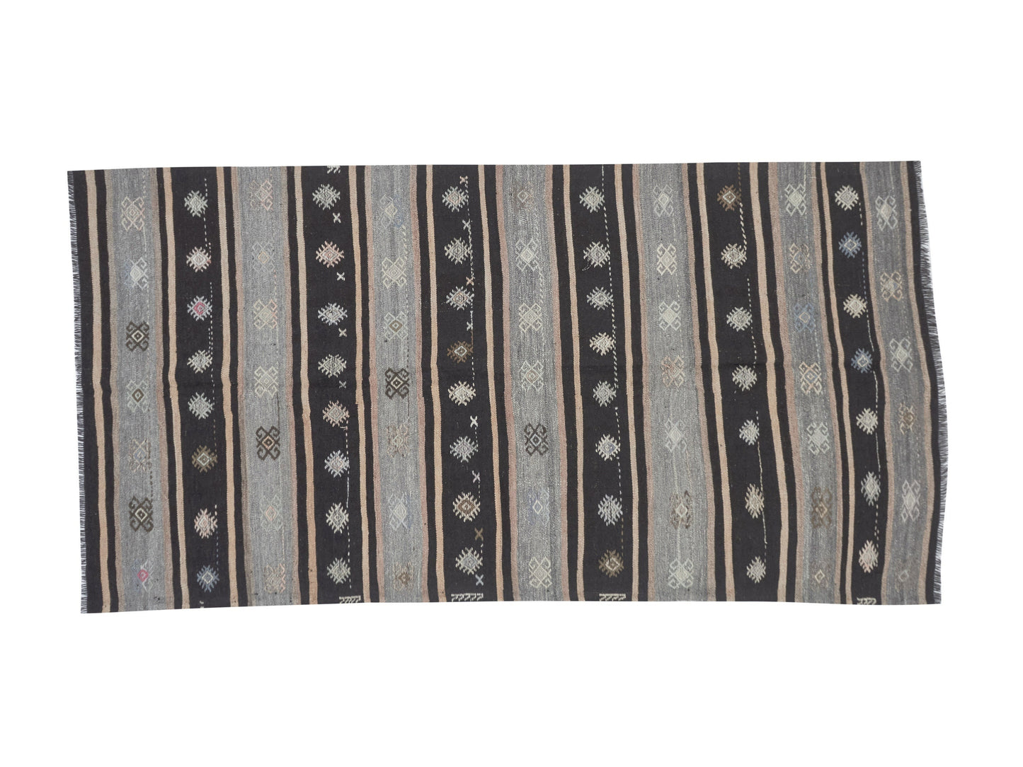 Primitive Kilim Rug, Turkish Kilim, Vintage Kilim, Handmade Area Rustic Kilim Rug, Turkish Kilim Rug, Living Room Rug, Kilim Rug 5x10, 11187
