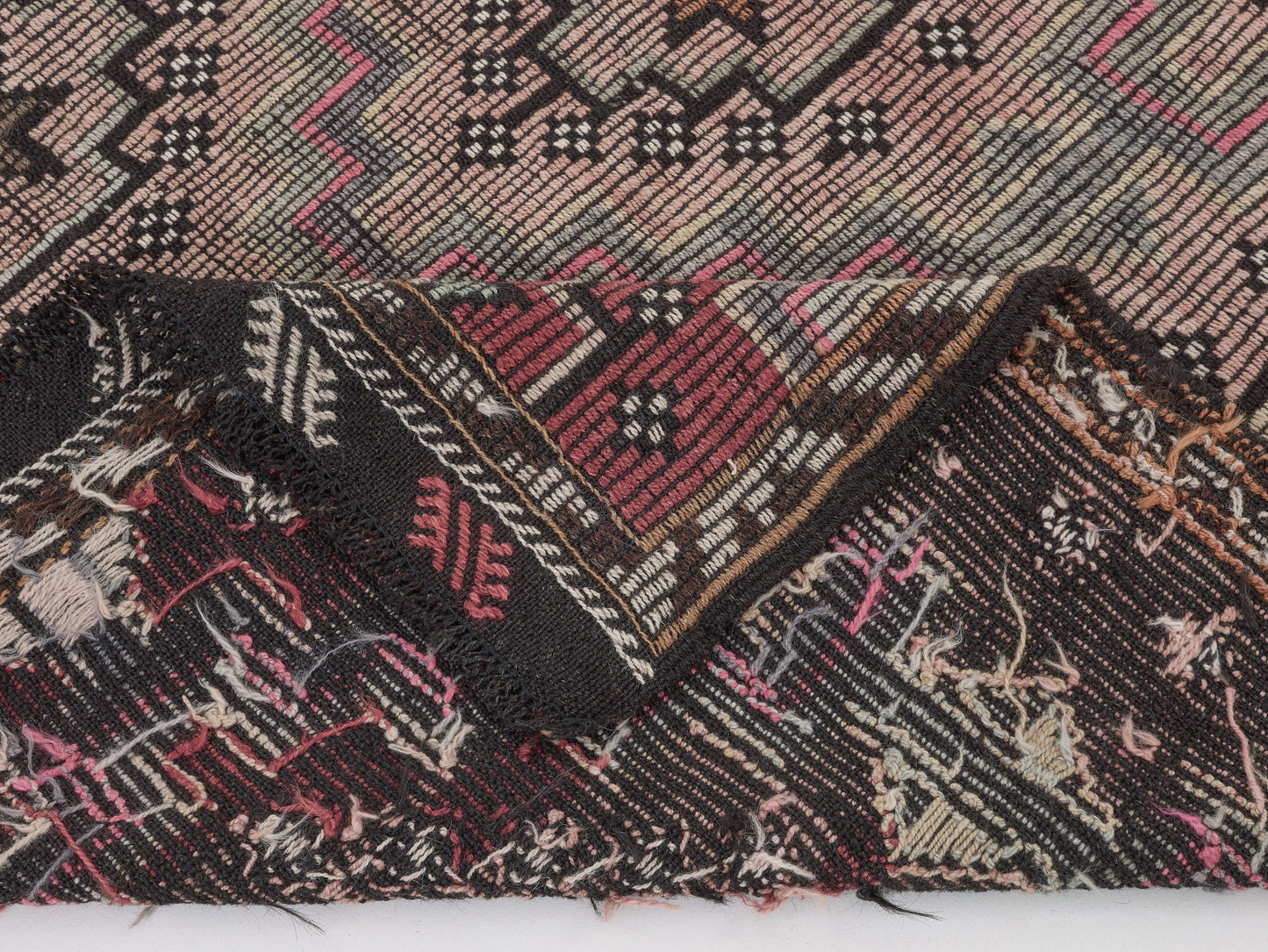 Vintage Kilim, Turkish Kilim, Kilim Rug, Handmade Anatolia Kilim Rug, Area Eclectic Kilim Rug, Bohemian Kilim Rug, Kilim Rug 6x7, 11179