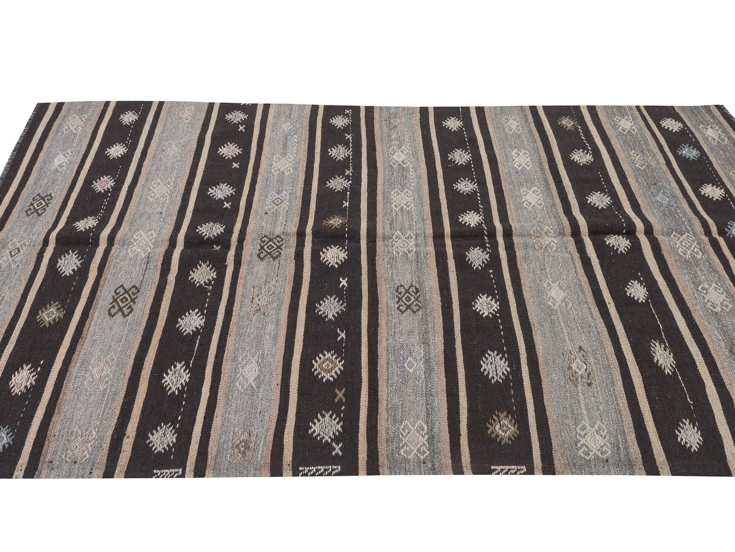 Primitive Kilim Rug, Turkish Kilim, Vintage Kilim, Handmade Area Rustic Kilim Rug, Turkish Kilim Rug, Living Room Rug, Kilim Rug 5x10, 11187