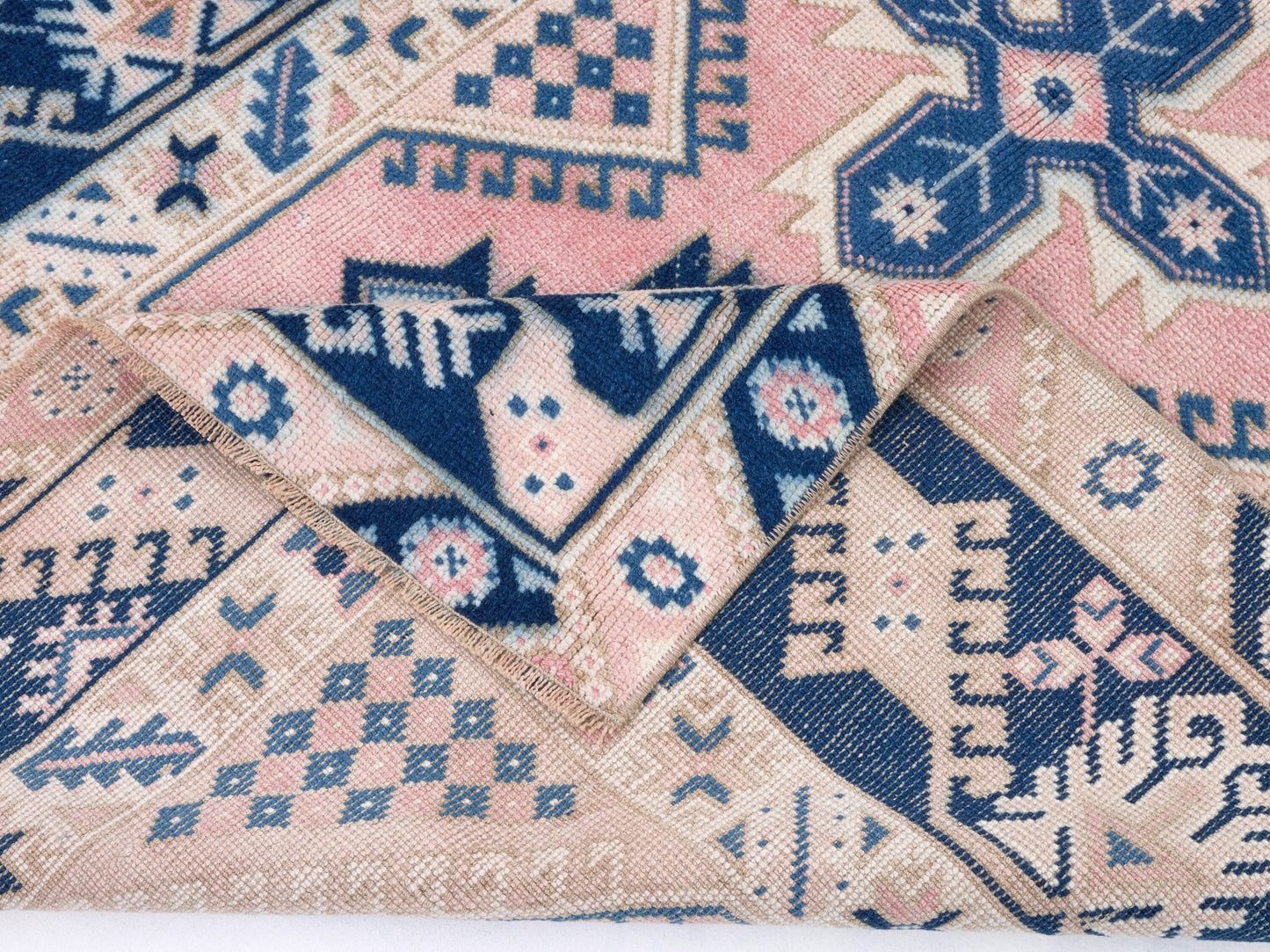 Vintage Rug 4x6, Turkish Oushak Rug, Handmade Bohemian Unique Rug, Kid Room Rug, Neutral Area Eclectic Rug, Turkey Rug, Carpet Rug, 10366