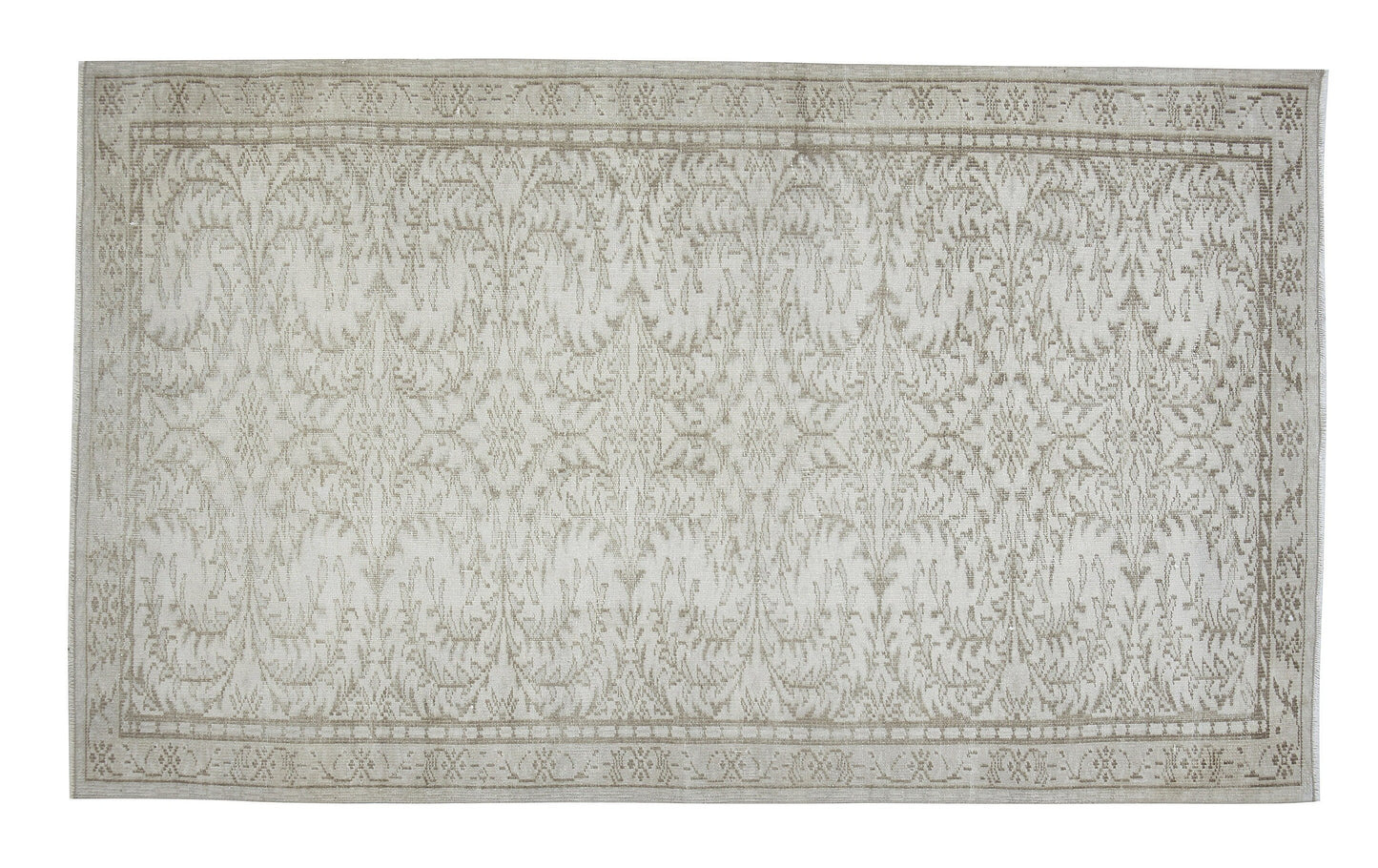 Turkish Rug, Handmade Rug, Vintage Oushak Rug, Area Unique Rug, Bedroom Rug, Neutral Muted Rug, Carpet Rug, Turkey Rug, Rug 5x8, 12410
