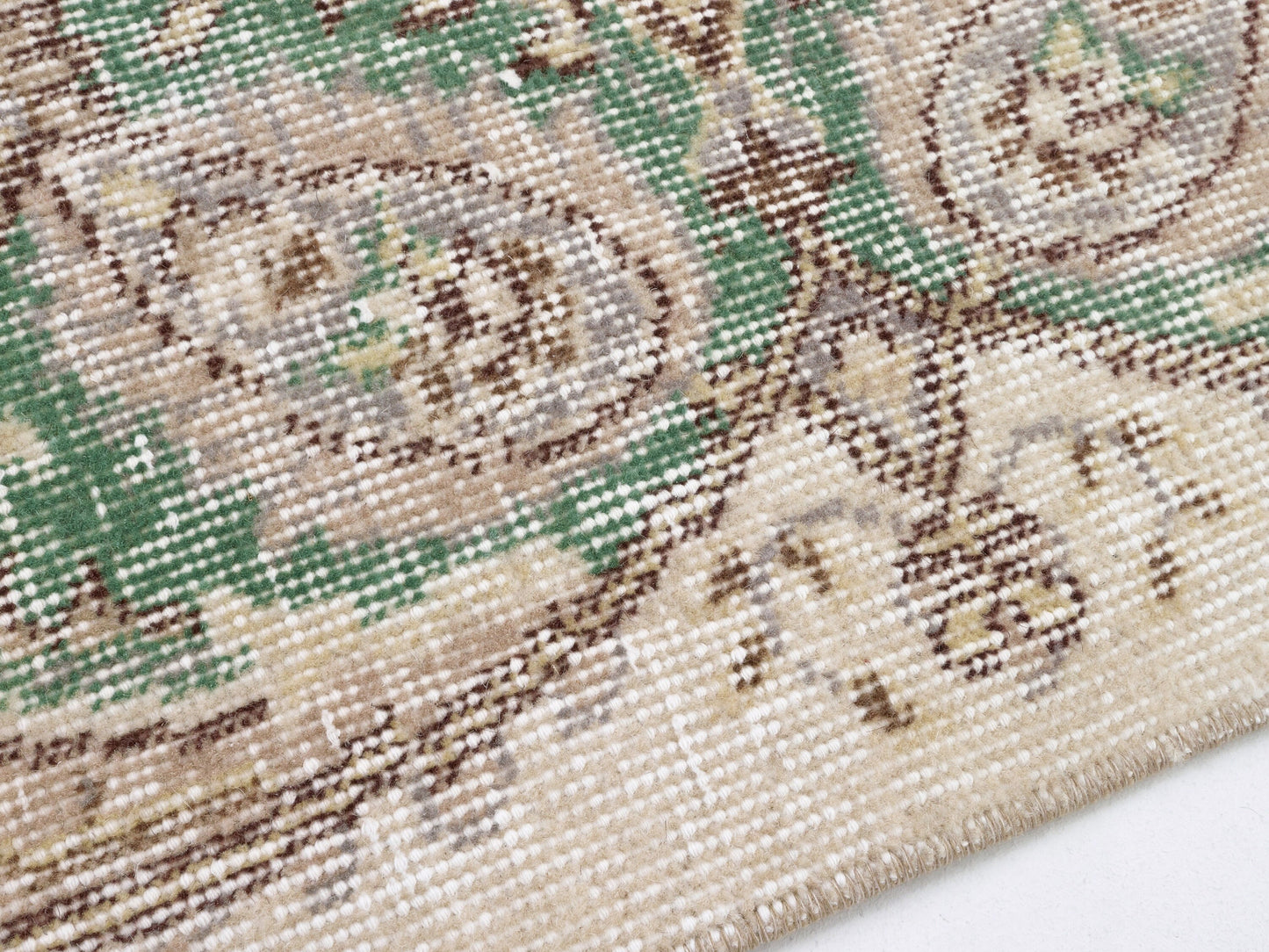 Rug 5x9, Vintage Oushak Rug, Turkish Handmade Rug, Neutral Area Rug, Turkey Rug, Living Room Rug, Scandinavian Faded Rug, Carpet Rug, 10375