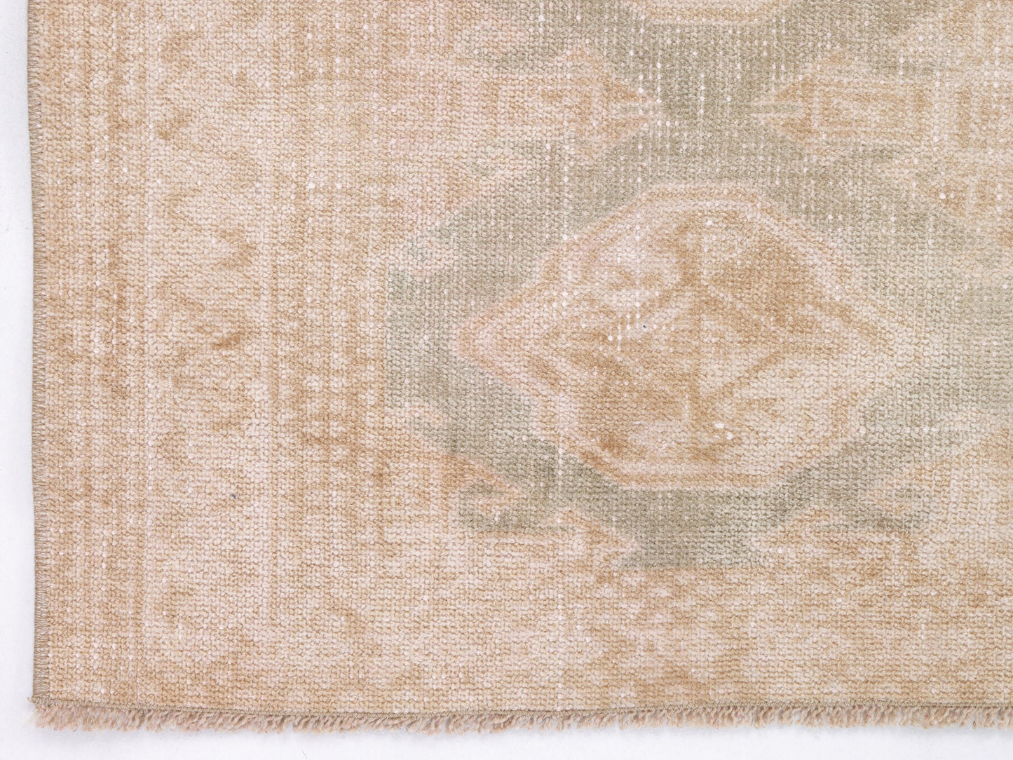 Oushak Antique Rug, Vintage Rug, Turkish Handmade Rug, Scandinavian Rug, Neutral Area Floor Rug, Entryway Rug, Carpet Rug, Rug 4x6, 10370