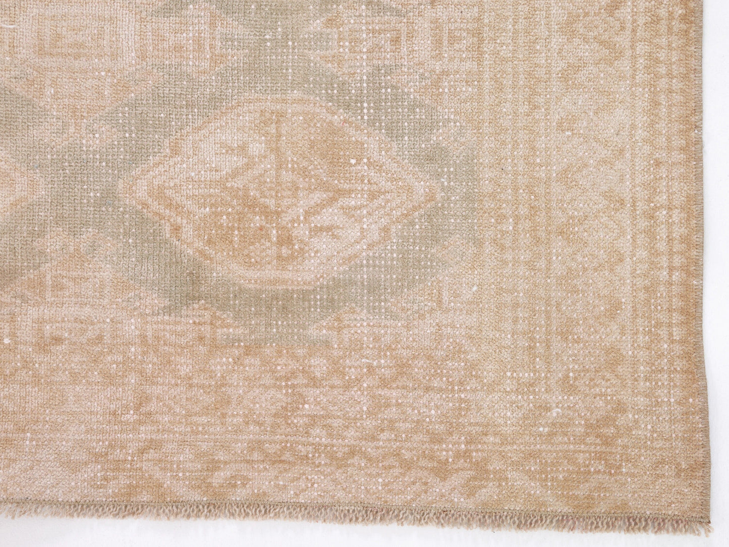 Oushak Antique Rug, Vintage Rug, Turkish Handmade Rug, Scandinavian Rug, Neutral Area Floor Rug, Entryway Rug, Carpet Rug, Rug 4x6, 10370