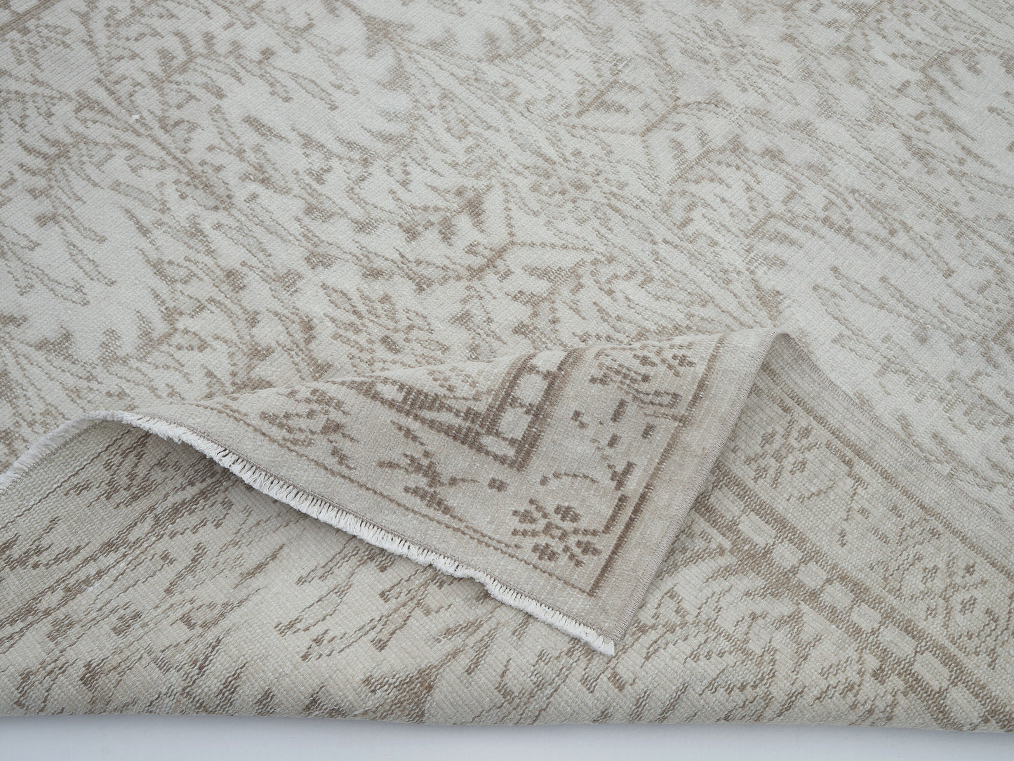 Turkish Rug, Handmade Rug, Vintage Oushak Rug, Area Unique Rug, Bedroom Rug, Neutral Muted Rug, Carpet Rug, Turkey Rug, Rug 5x8, 12410