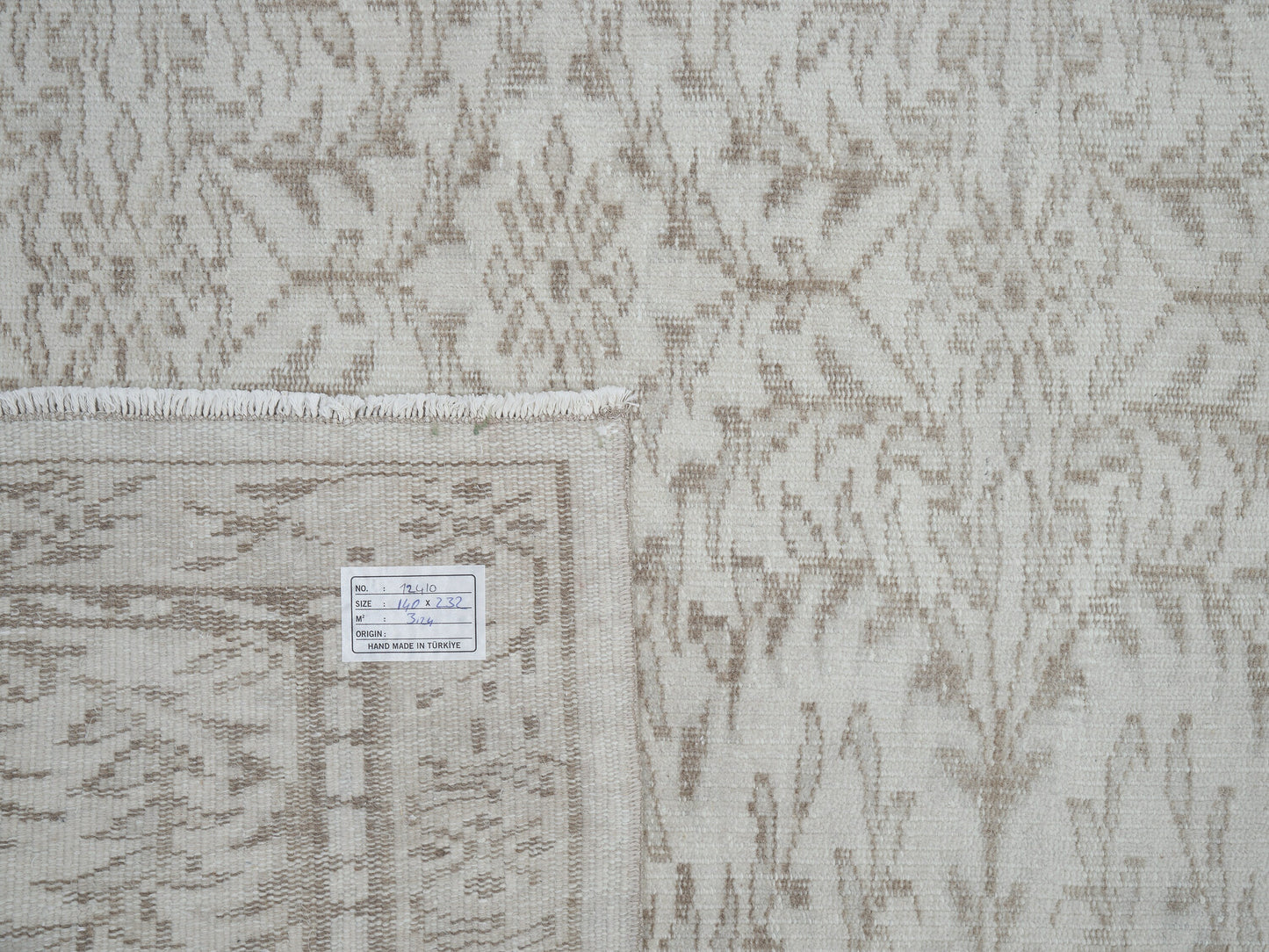Turkish Rug, Handmade Rug, Vintage Oushak Rug, Area Unique Rug, Bedroom Rug, Neutral Muted Rug, Carpet Rug, Turkey Rug, Rug 5x8, 12410