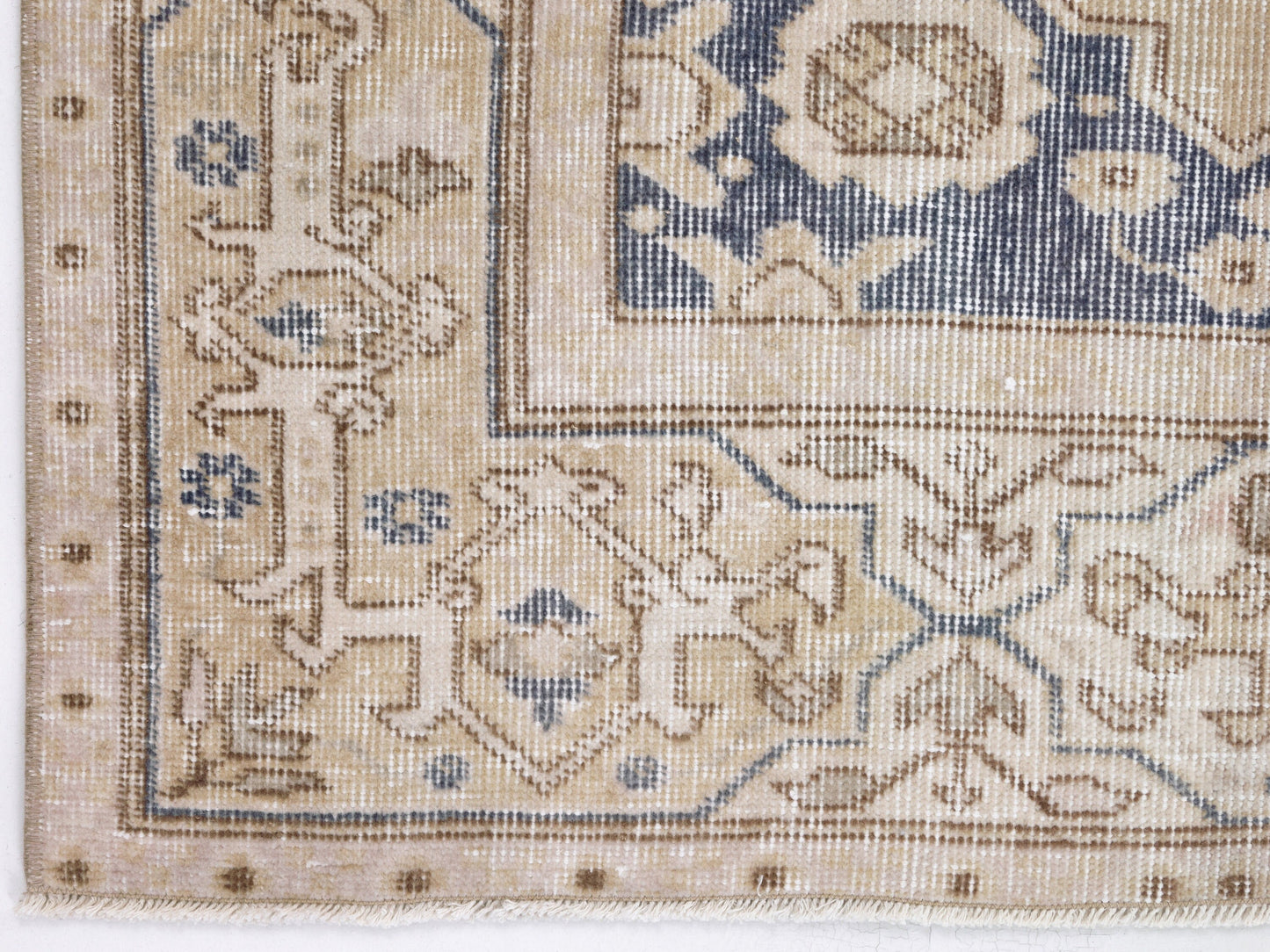 Turkish Rug, Vintage Area Rug, Oushak Handmade Rug, Primitive Rustic Rug, Office Rug, Turkey Rug, Anatolia Faded Rug, Rug 4x6, 10364