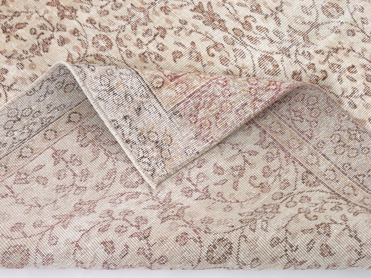Handmade Rug, Vintage Oushak Unique Rug, Turkish Area Rustic Rug, Neutral Floor Rug, Primitive Rug, Kid Room Rug, Rug 5x7, Turkey Rug, 10418